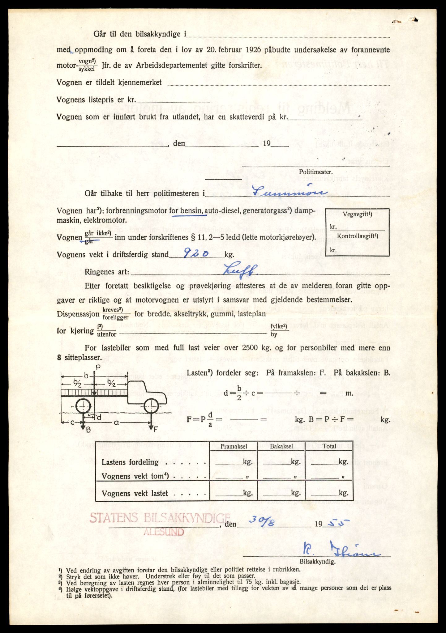 Møre og Romsdal vegkontor - Ålesund trafikkstasjon, AV/SAT-A-4099/F/Fe/L0049: Registreringskort for kjøretøy T 14864 - T 18613, 1927-1998, p. 842