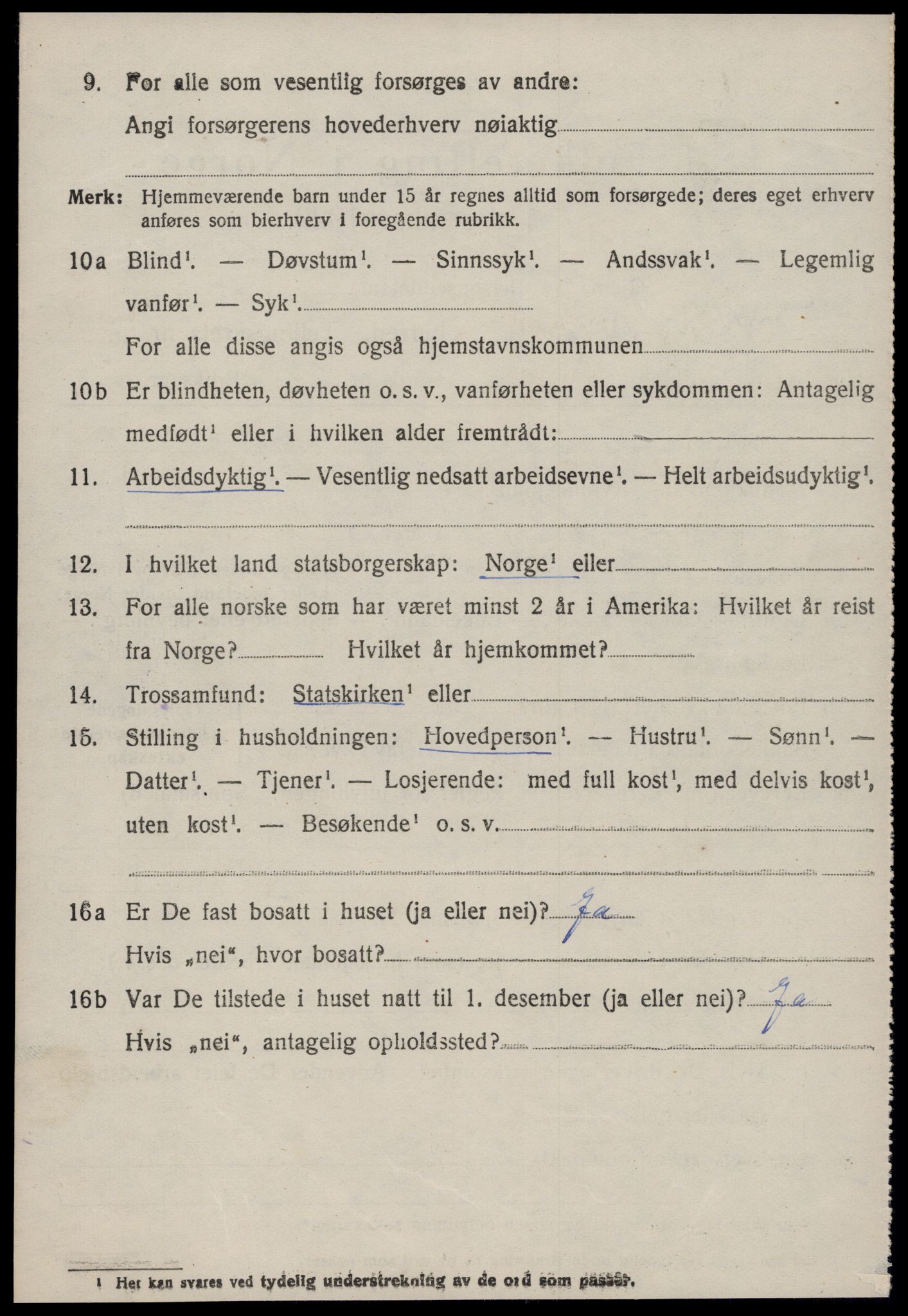 SAT, 1920 census for Sykkylven, 1920, p. 4020