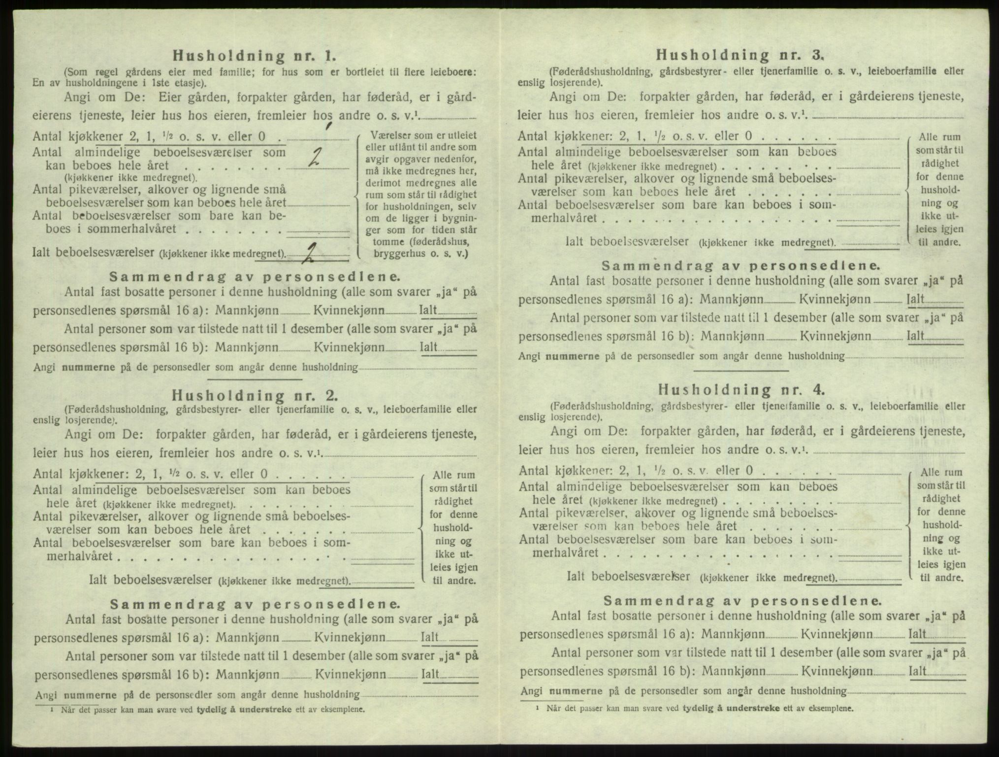 SAB, 1920 census for Lindås, 1920, p. 762