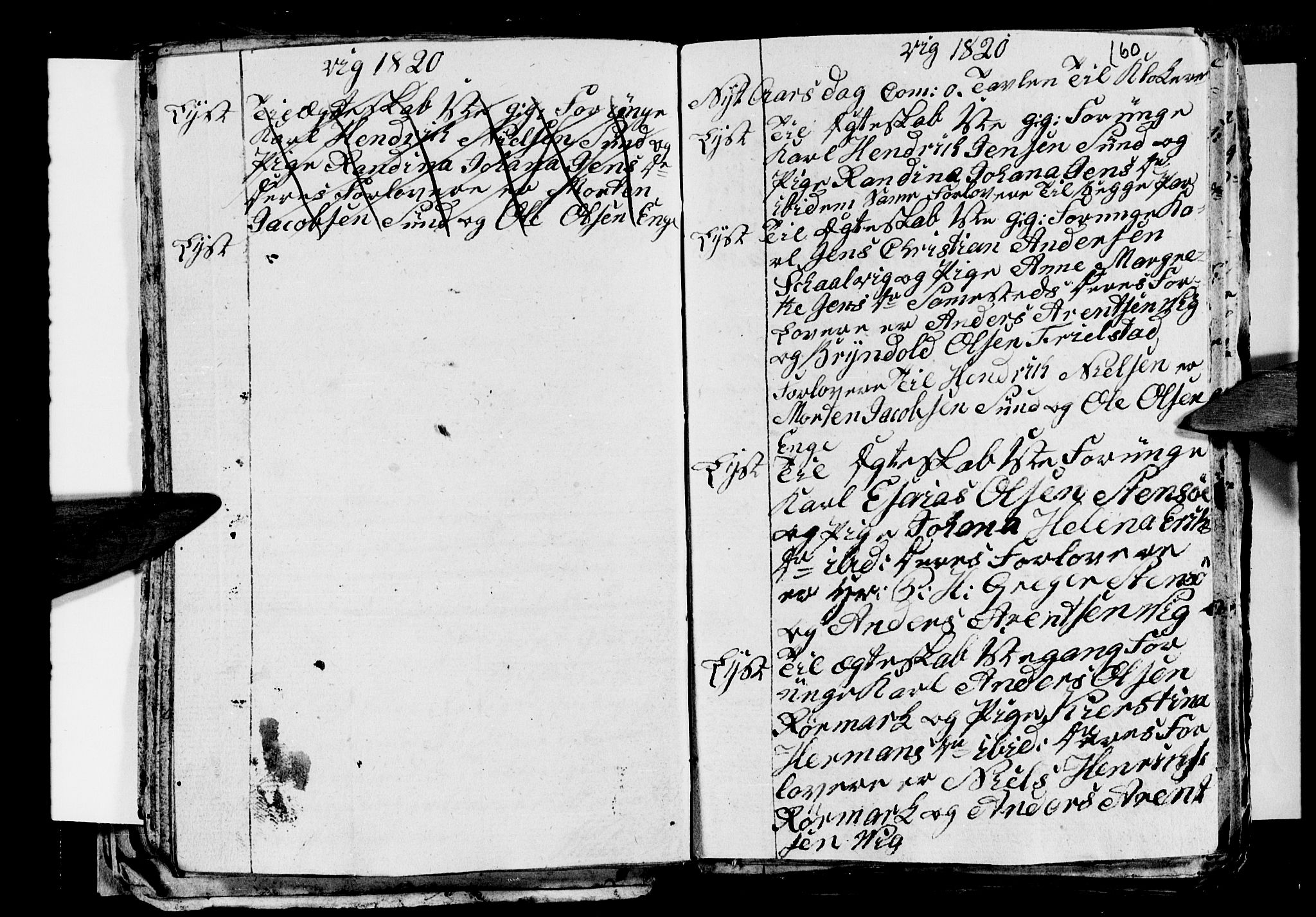 Ministerialprotokoller, klokkerbøker og fødselsregistre - Nordland, SAT/A-1459/812/L0185: Parish register (copy) no. 812C03, 1815-1837, p. 60