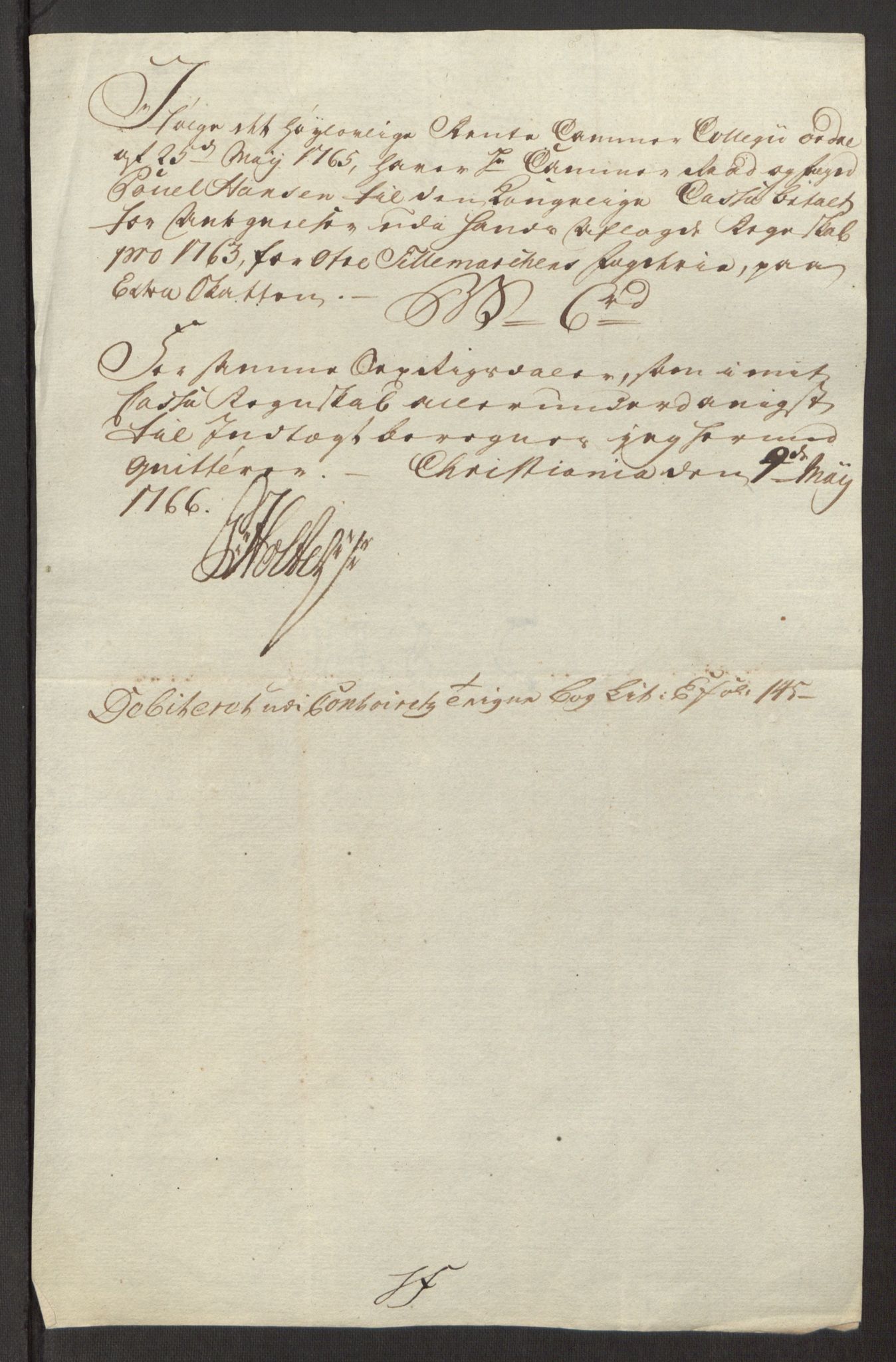 Rentekammeret inntil 1814, Reviderte regnskaper, Fogderegnskap, AV/RA-EA-4092/R38/L2293: Ekstraskatten Øvre Telemark, 1762-1770, p. 36