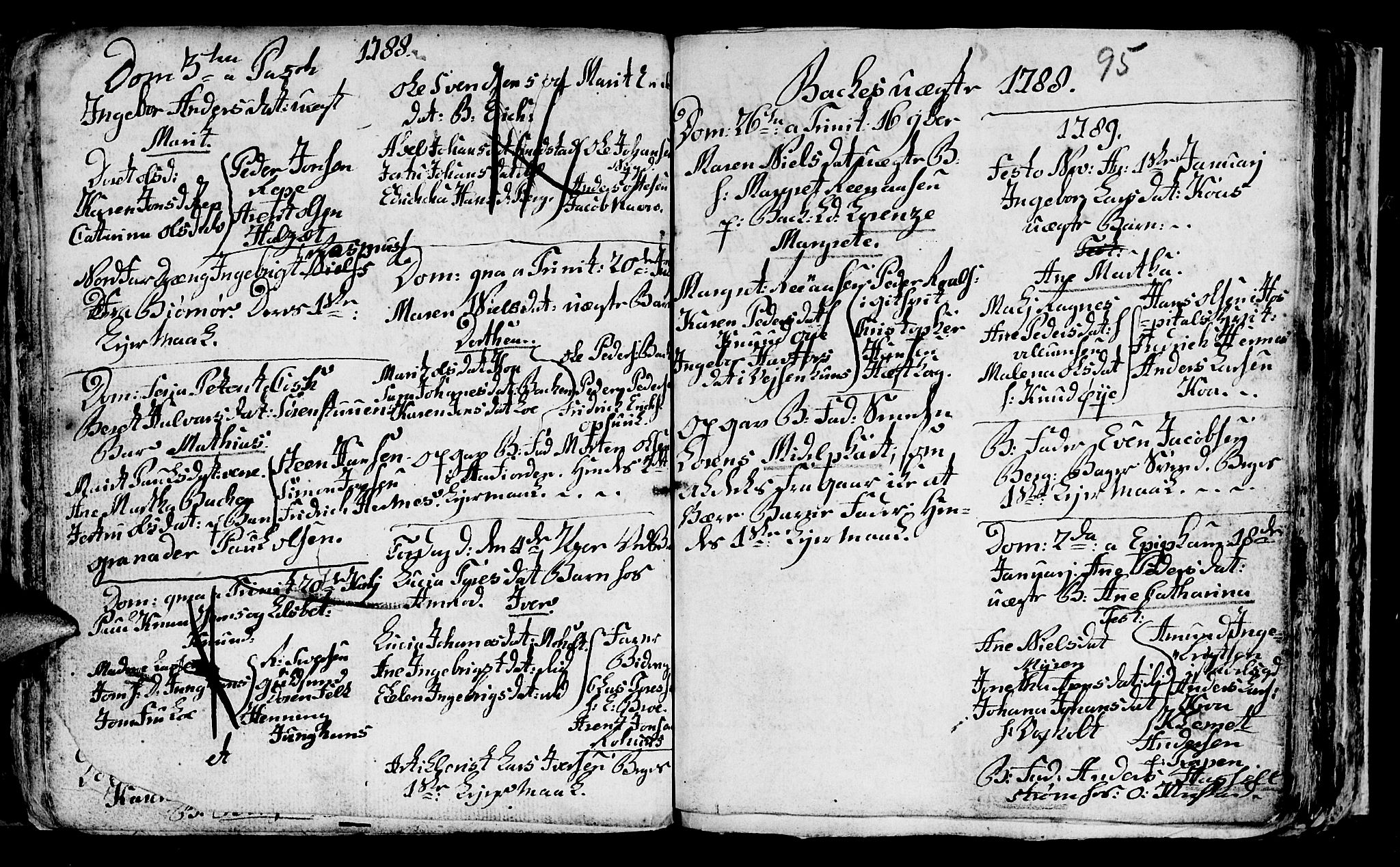 Ministerialprotokoller, klokkerbøker og fødselsregistre - Sør-Trøndelag, SAT/A-1456/604/L0218: Parish register (copy) no. 604C01, 1754-1819, p. 95