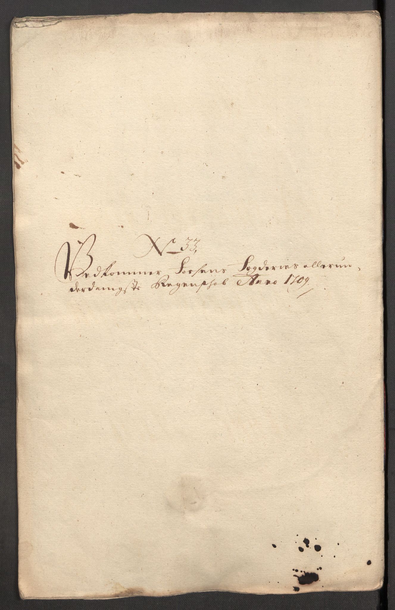 Rentekammeret inntil 1814, Reviderte regnskaper, Fogderegnskap, RA/EA-4092/R57/L3858: Fogderegnskap Fosen, 1708-1709, p. 389