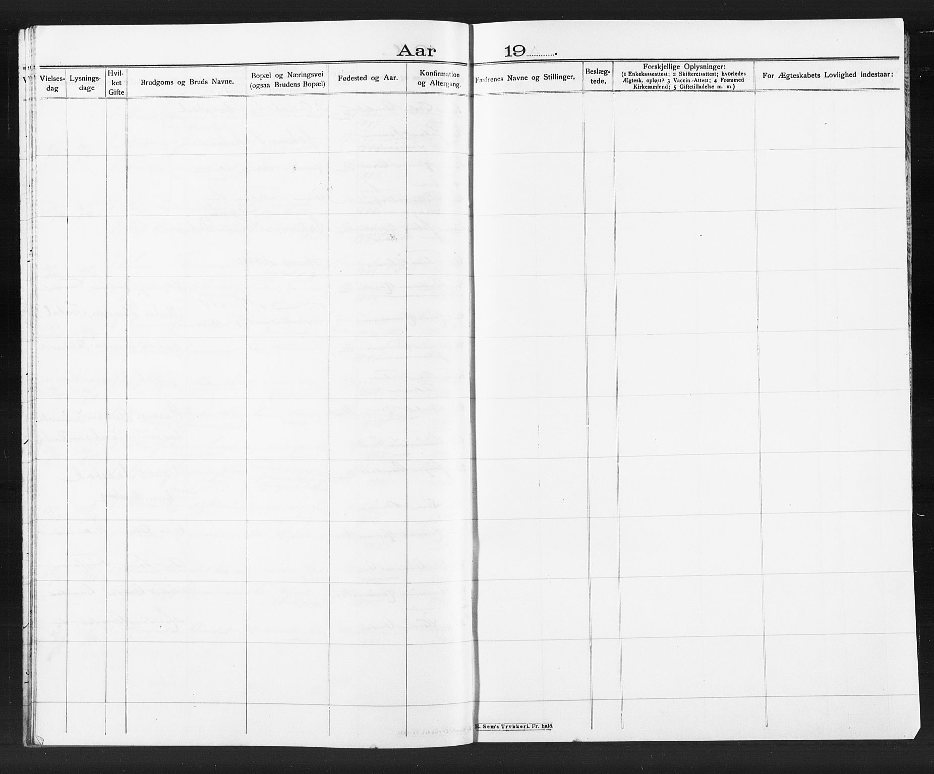 Sokndal sokneprestkontor, SAST/A-101808: Banns register no. 705BA2, 1909-1918