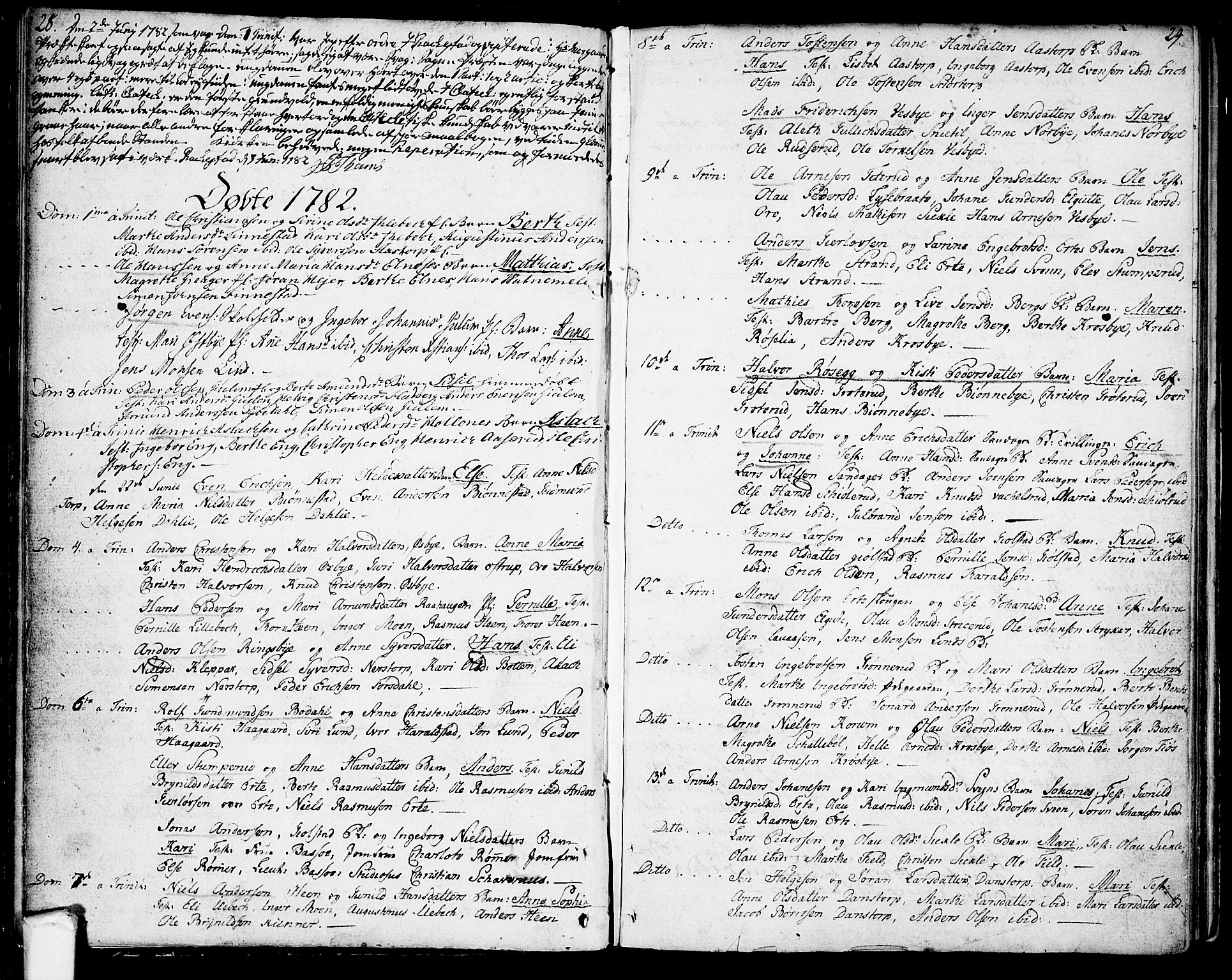 Rakkestad prestekontor Kirkebøker, AV/SAO-A-2008/F/Fa/L0004: Parish register (official) no. I 4, 1777-1783, p. 28-29