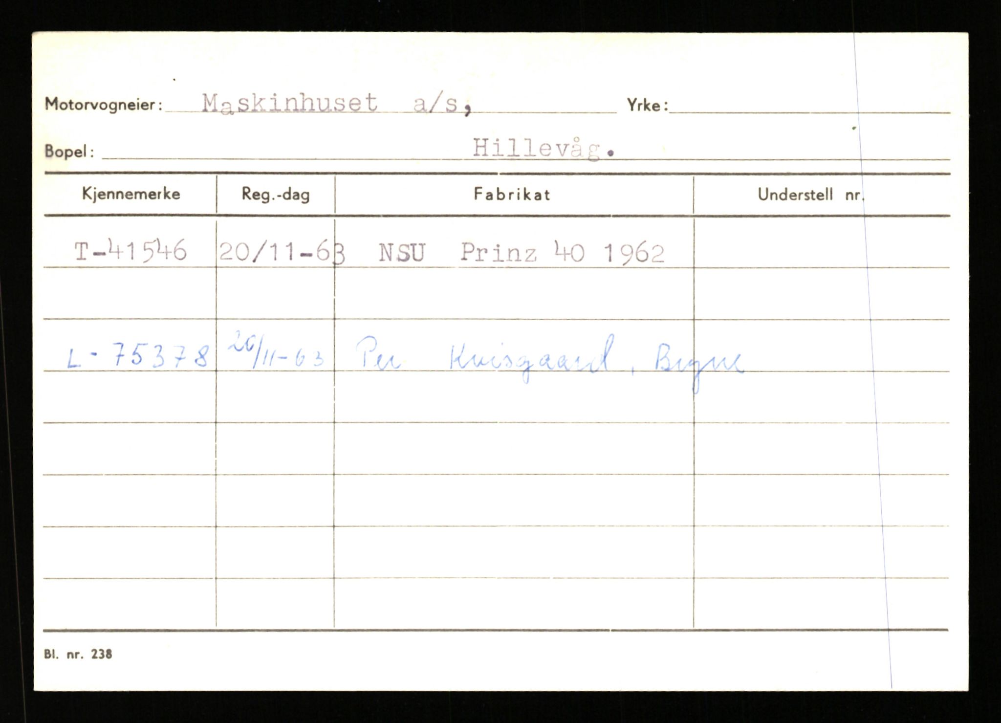 Stavanger trafikkstasjon, AV/SAST-A-101942/0/G/L0006: Registreringsnummer: 34250 - 49007, 1930-1971, p. 1955