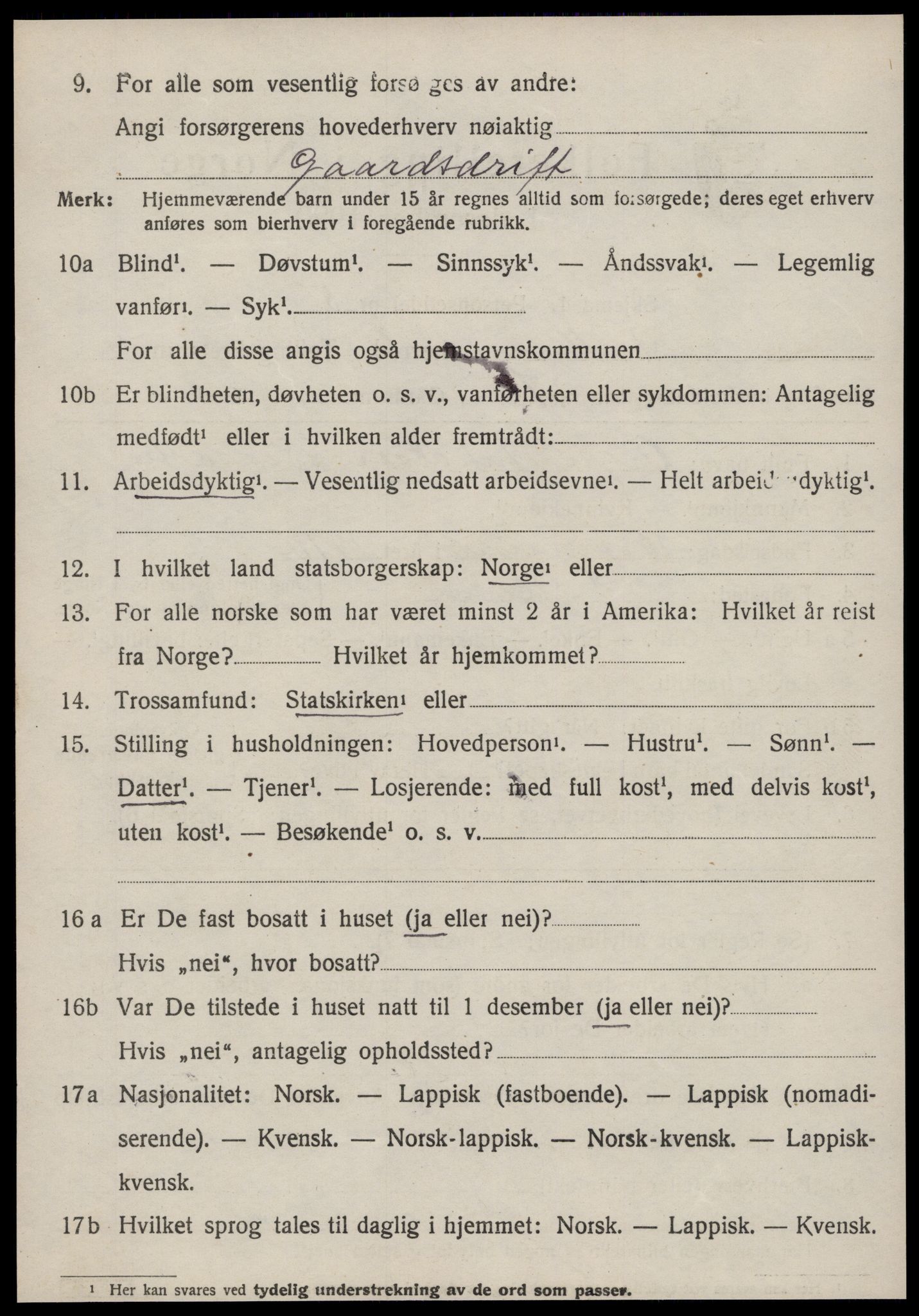 SAT, 1920 census for Fillan, 1920, p. 1769