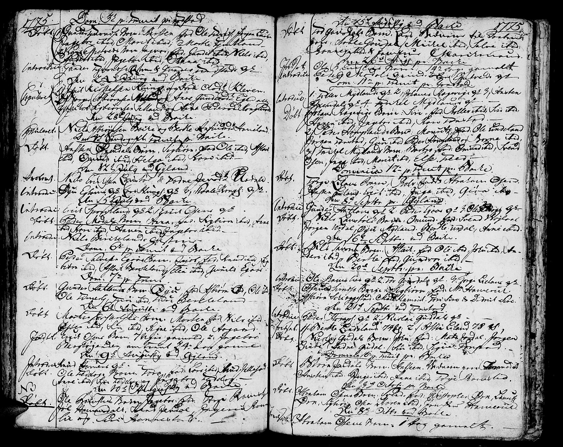 Bakke sokneprestkontor, AV/SAK-1111-0002/F/Fa/Faa/L0001: Parish register (official) no. A 1, 1741-1780, p. 209