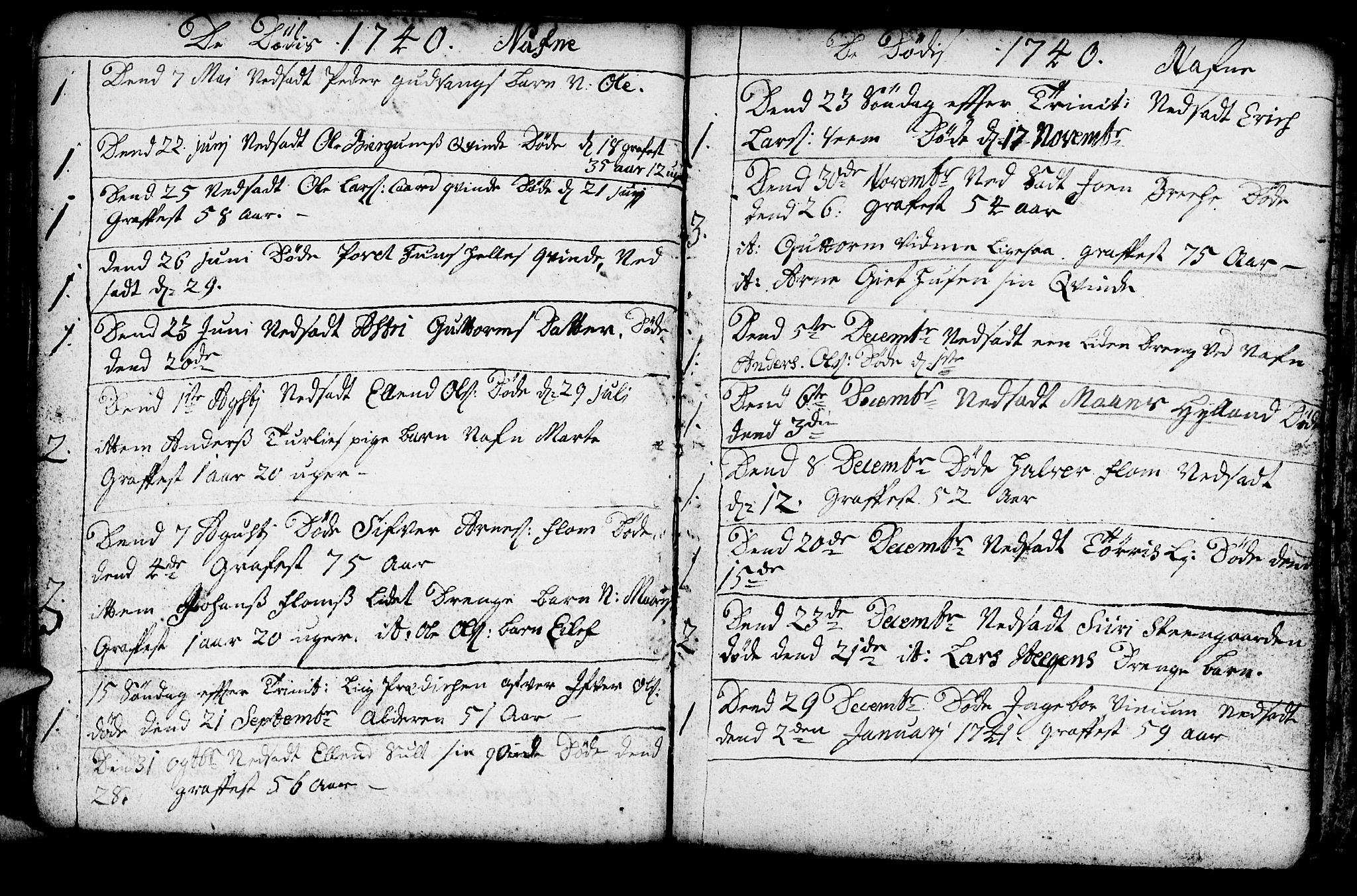 Aurland sokneprestembete, SAB/A-99937/H/Ha/Haa/L0003: Parish register (official) no. A 3, 1735-1761, p. 112