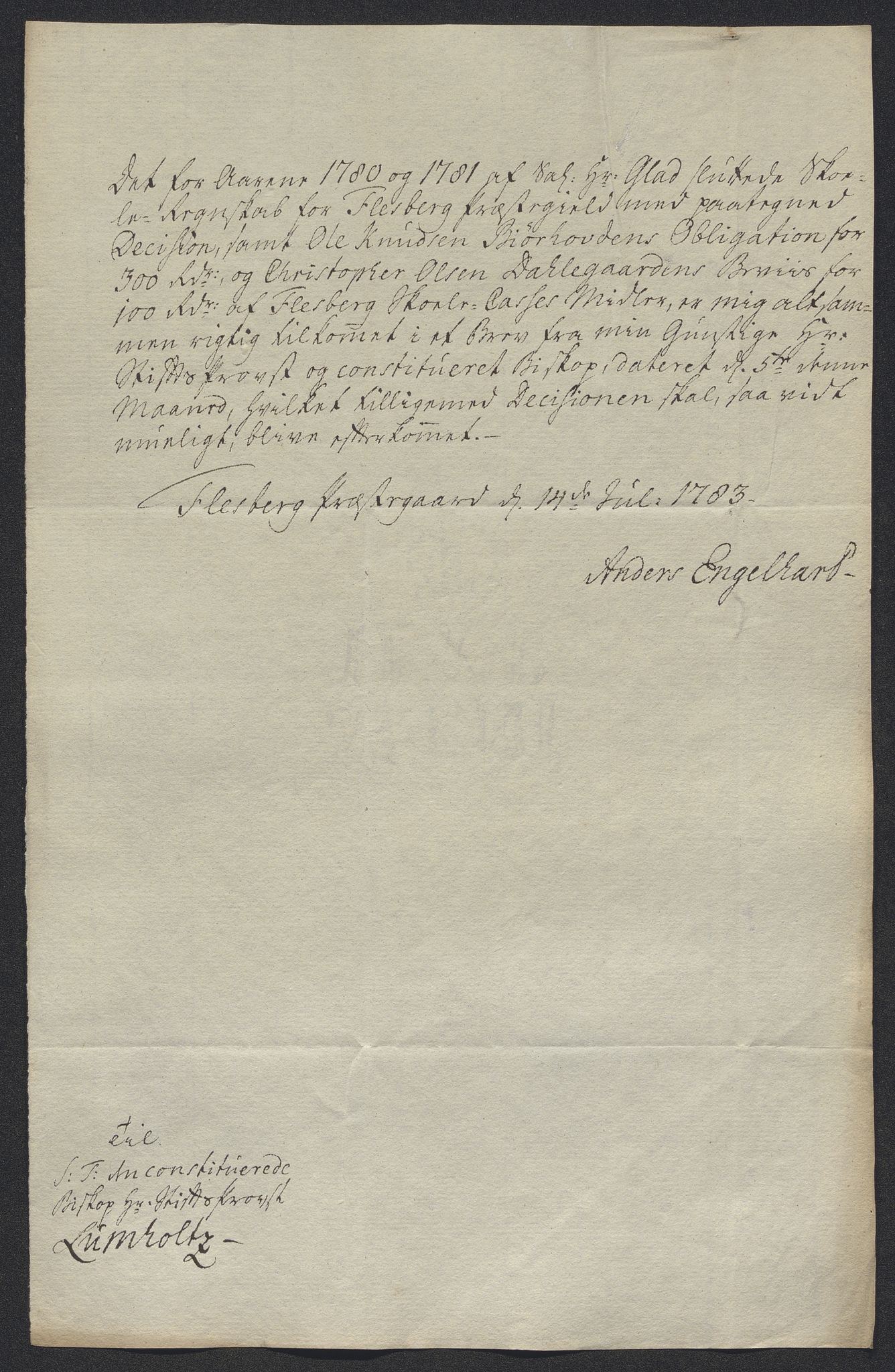 Kristiania tukthus, AV/SAO-A-10644/A/Ad/Adc/L0001: Innkomne skriv, 1740-1789, p. 272