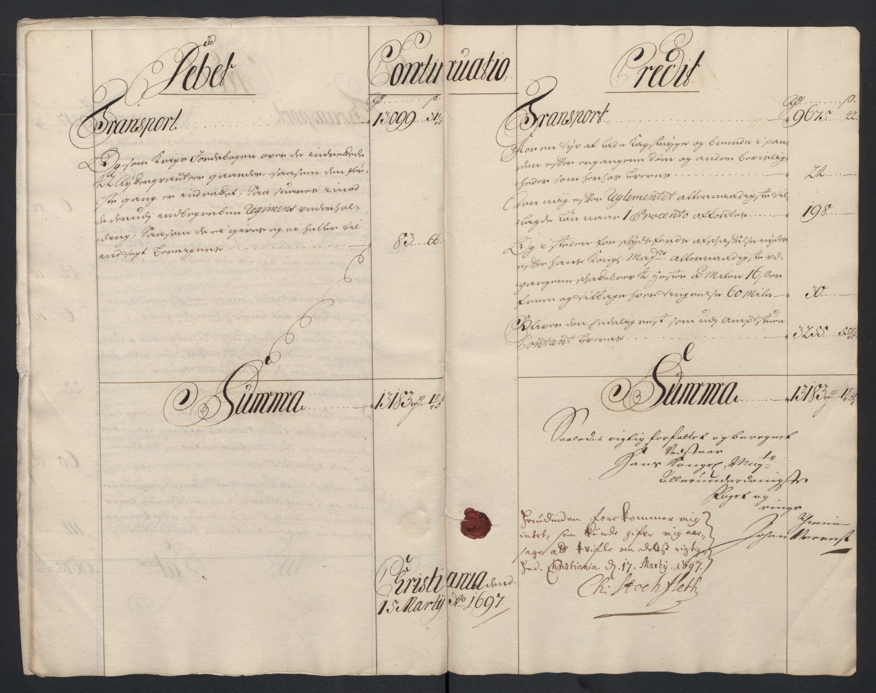 Rentekammeret inntil 1814, Reviderte regnskaper, Fogderegnskap, AV/RA-EA-4092/R18/L1294: Fogderegnskap Hadeland, Toten og Valdres, 1696, p. 14