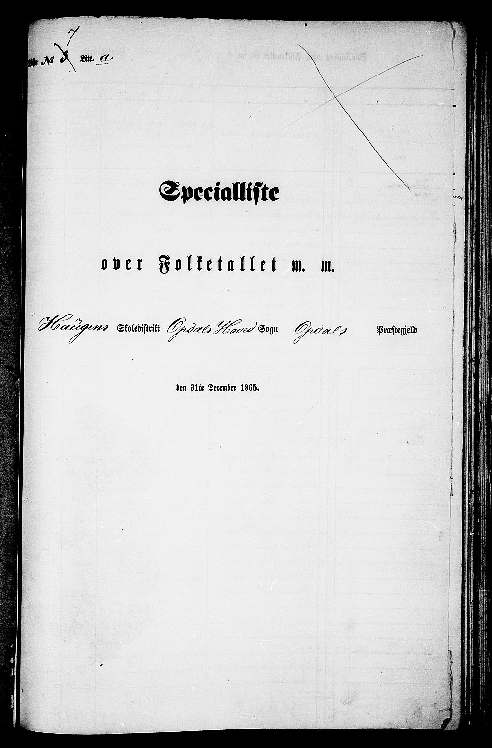RA, 1865 census for Oppdal, 1865, p. 149