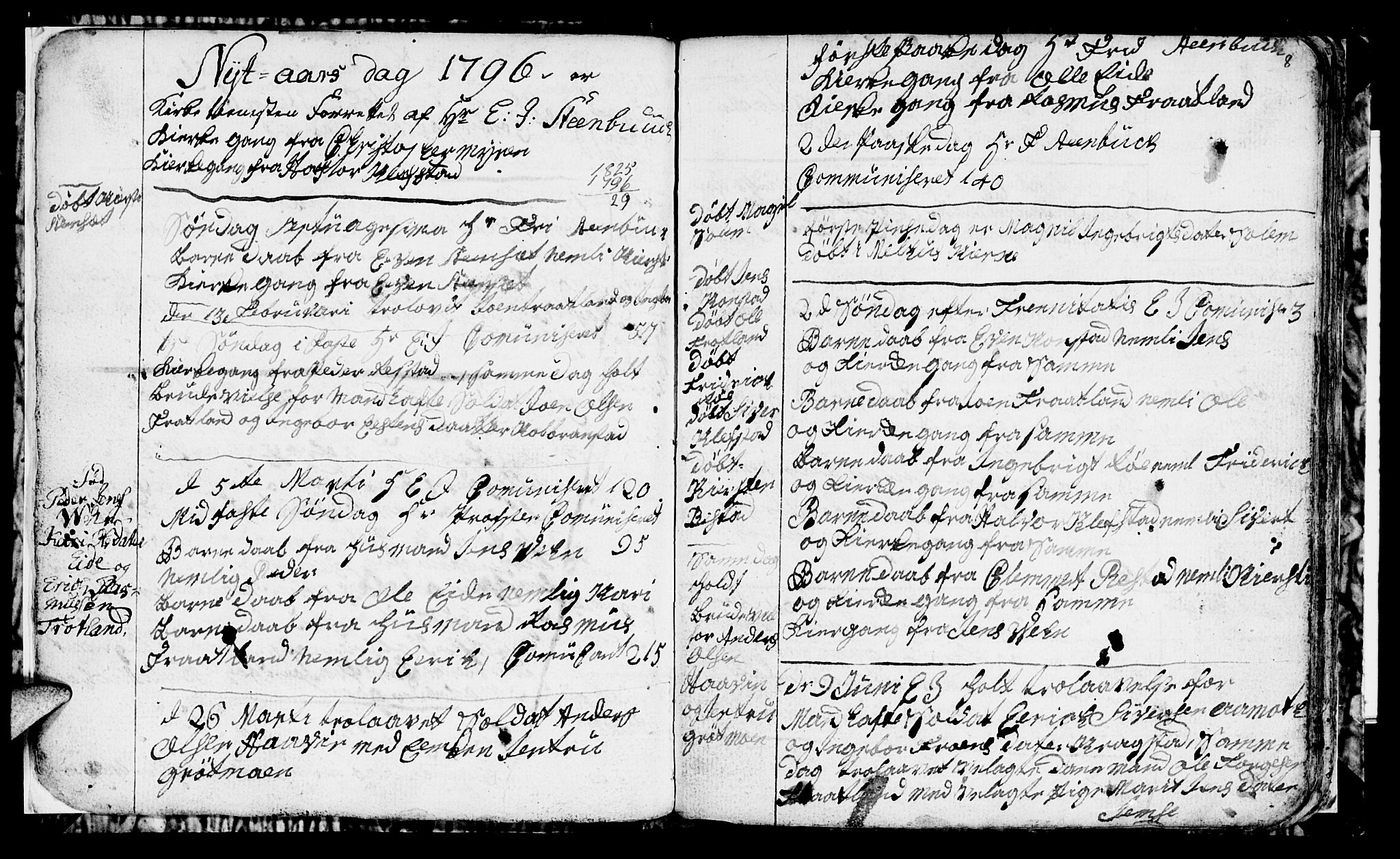 Ministerialprotokoller, klokkerbøker og fødselsregistre - Sør-Trøndelag, SAT/A-1456/694/L1129: Parish register (copy) no. 694C01, 1793-1815, p. 8