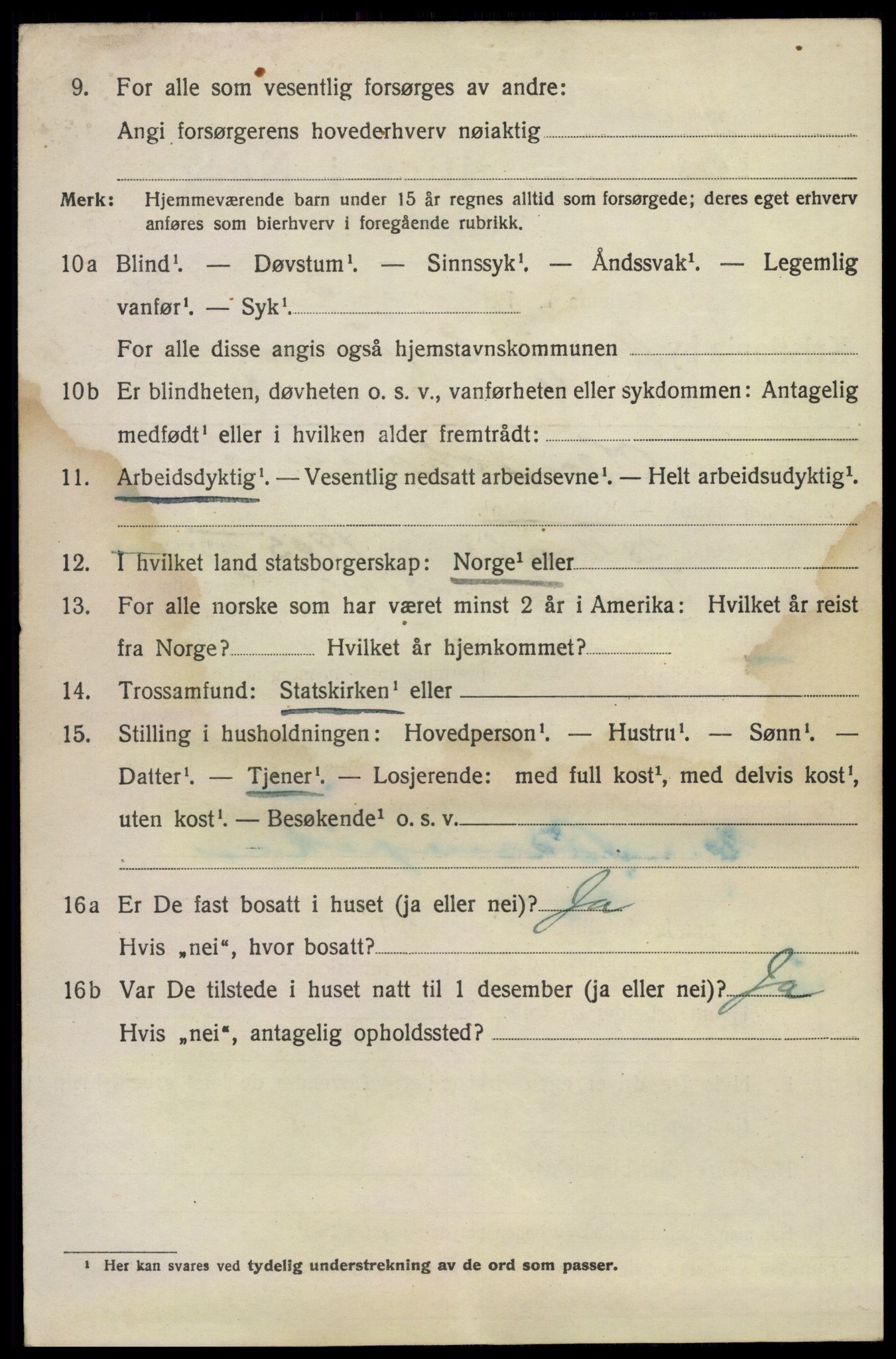 SAO, 1920 census for Kristiania, 1920, p. 619350