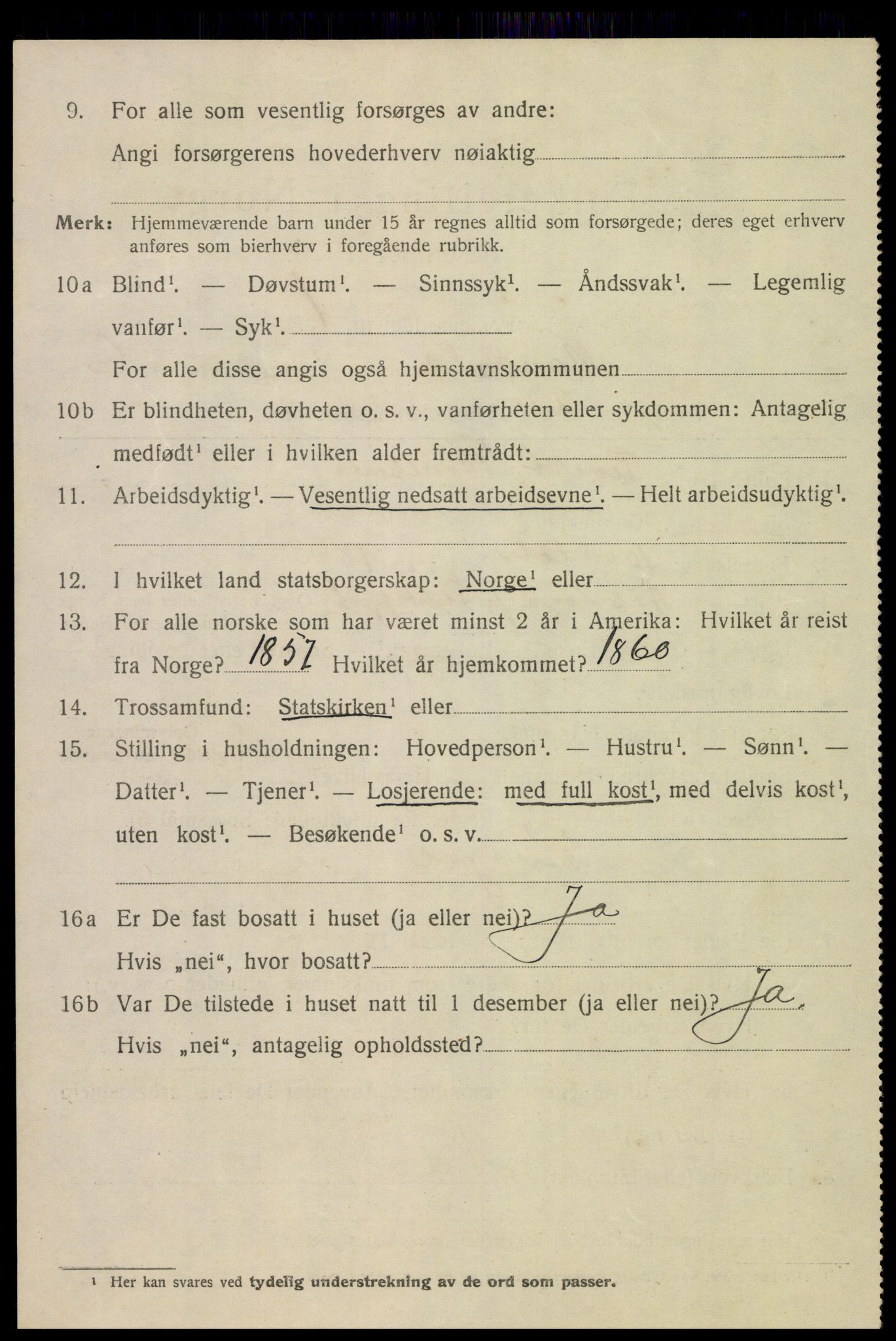 SAK, 1920 census for Mandal, 1920, p. 9386