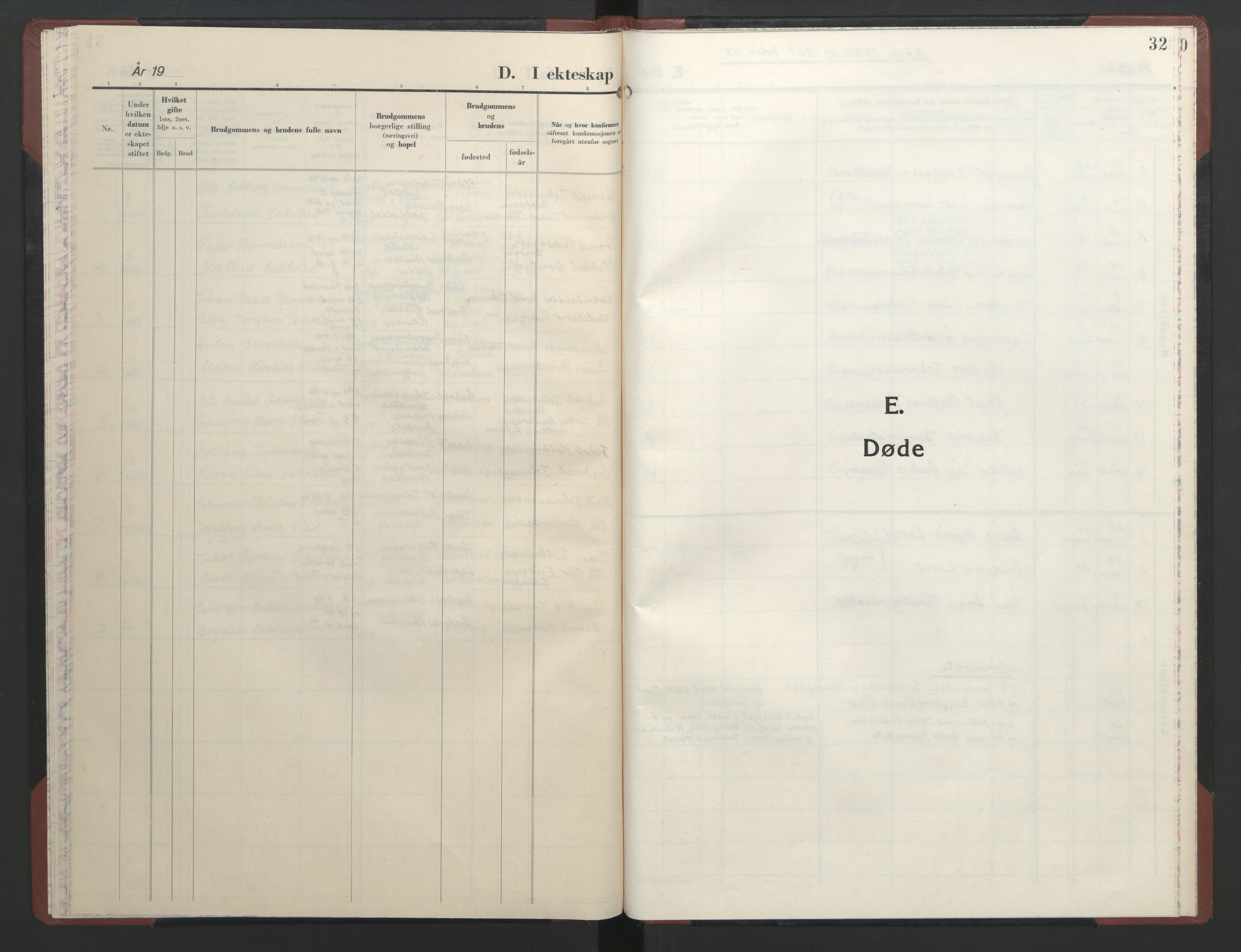 Ministerialprotokoller, klokkerbøker og fødselsregistre - Nordland, AV/SAT-A-1459/823/L0335: Parish register (official) no. 823D01, 1860-1864, p. 32