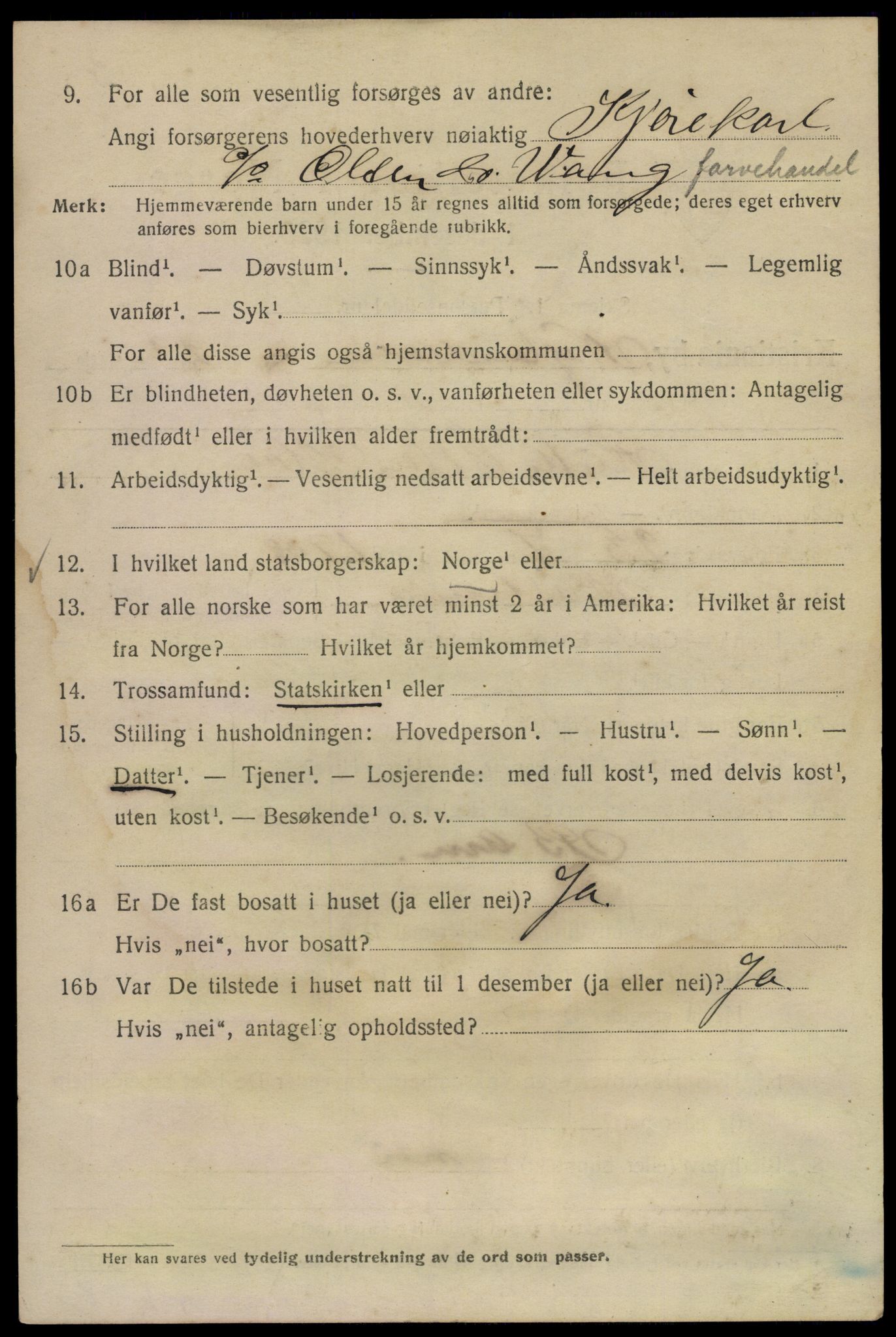 SAO, 1920 census for Kristiania, 1920, p. 427690