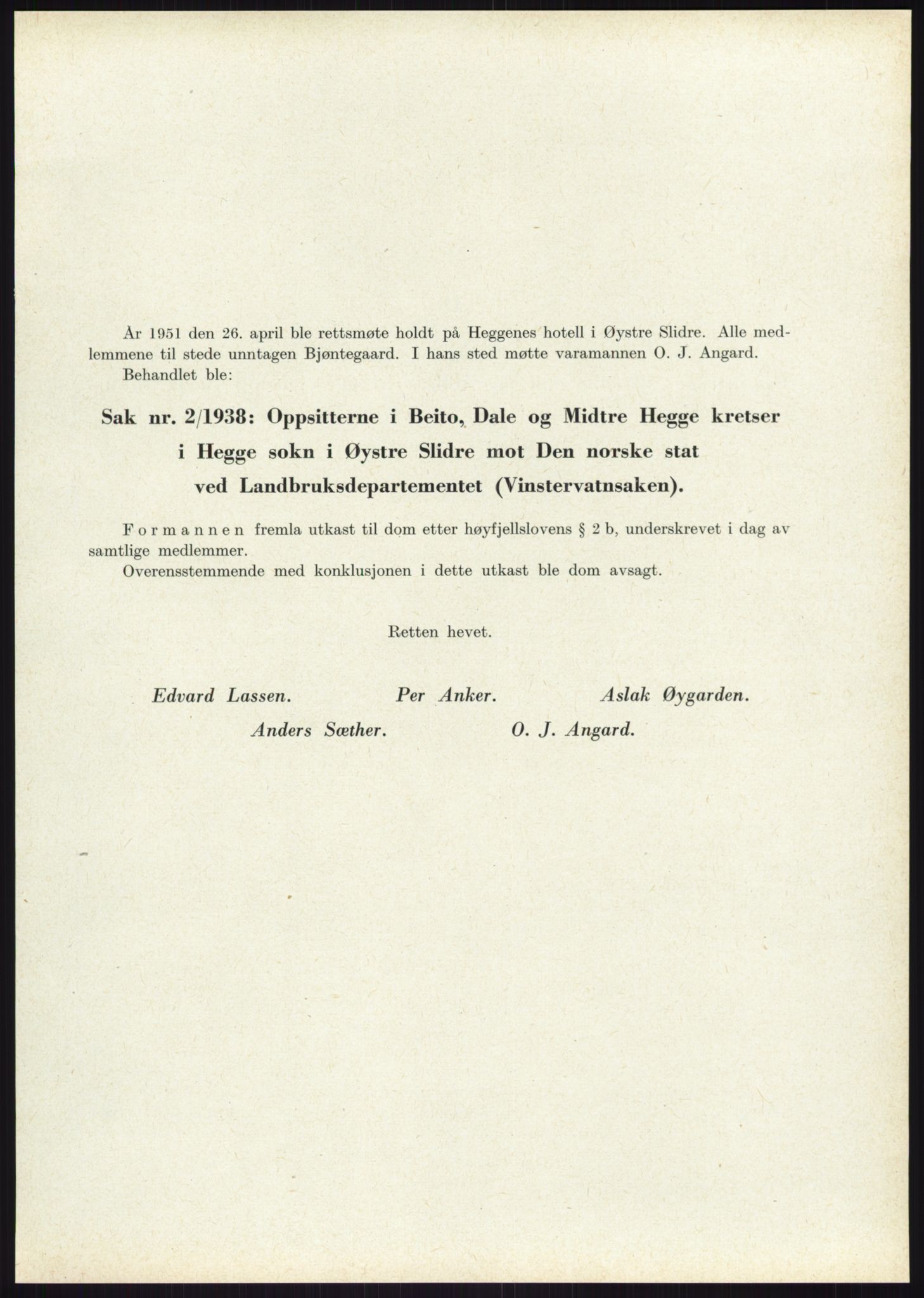 Høyfjellskommisjonen, AV/RA-S-1546/X/Xa/L0001: Nr. 1-33, 1909-1953, p. 5970