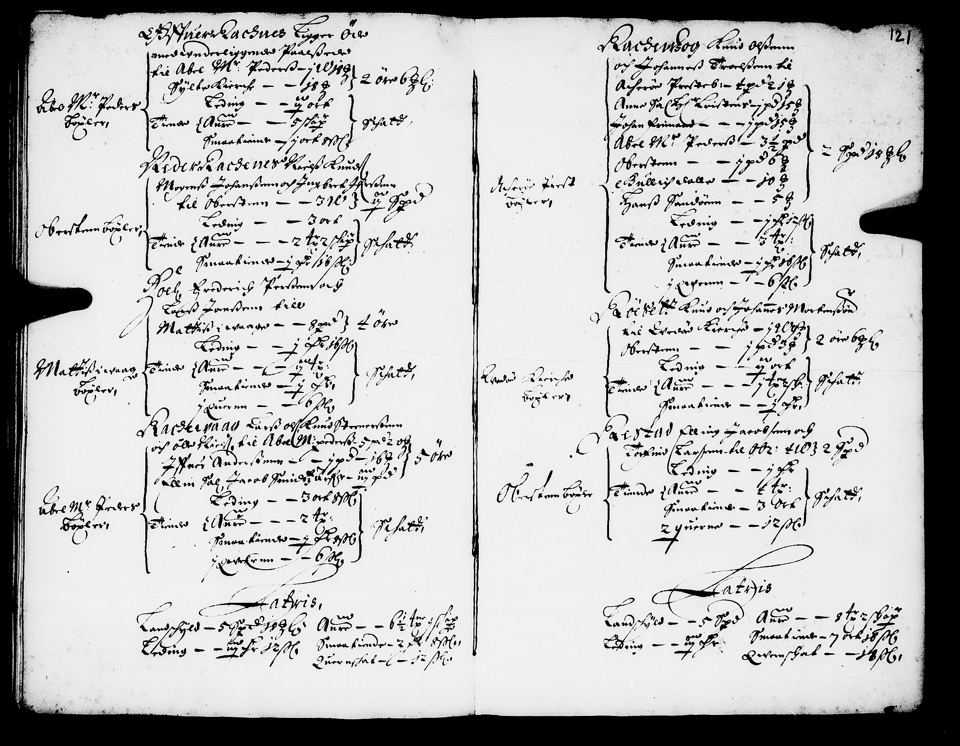 Rentekammeret inntil 1814, Realistisk ordnet avdeling, AV/RA-EA-4070/N/Nb/Nba/L0048: Romsdal fogderi, 1669, p. 120b-121a