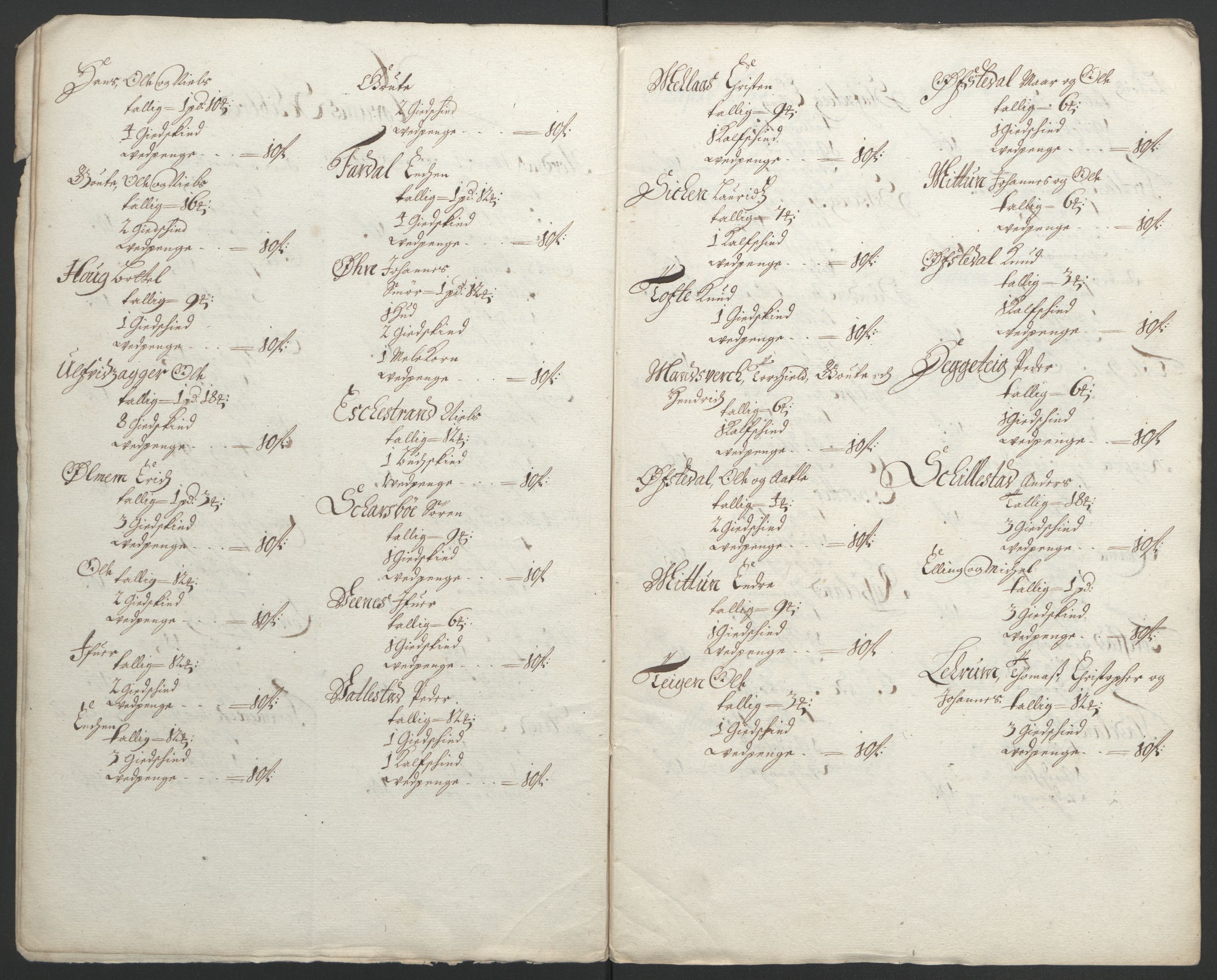 Rentekammeret inntil 1814, Reviderte regnskaper, Fogderegnskap, RA/EA-4092/R52/L3306: Fogderegnskap Sogn, 1691-1692, p. 199