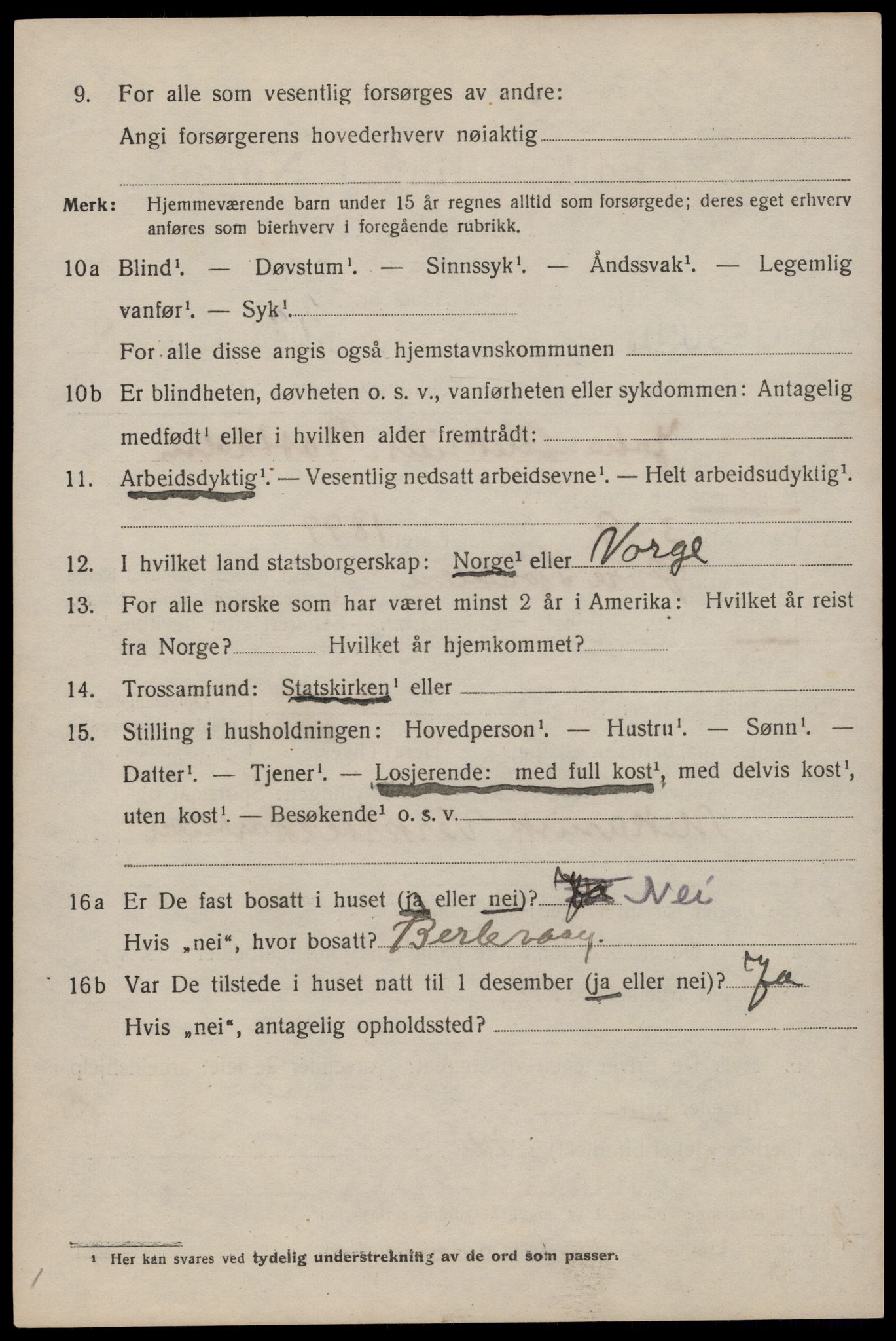 SAST, 1920 census for Haugesund, 1920, p. 29040