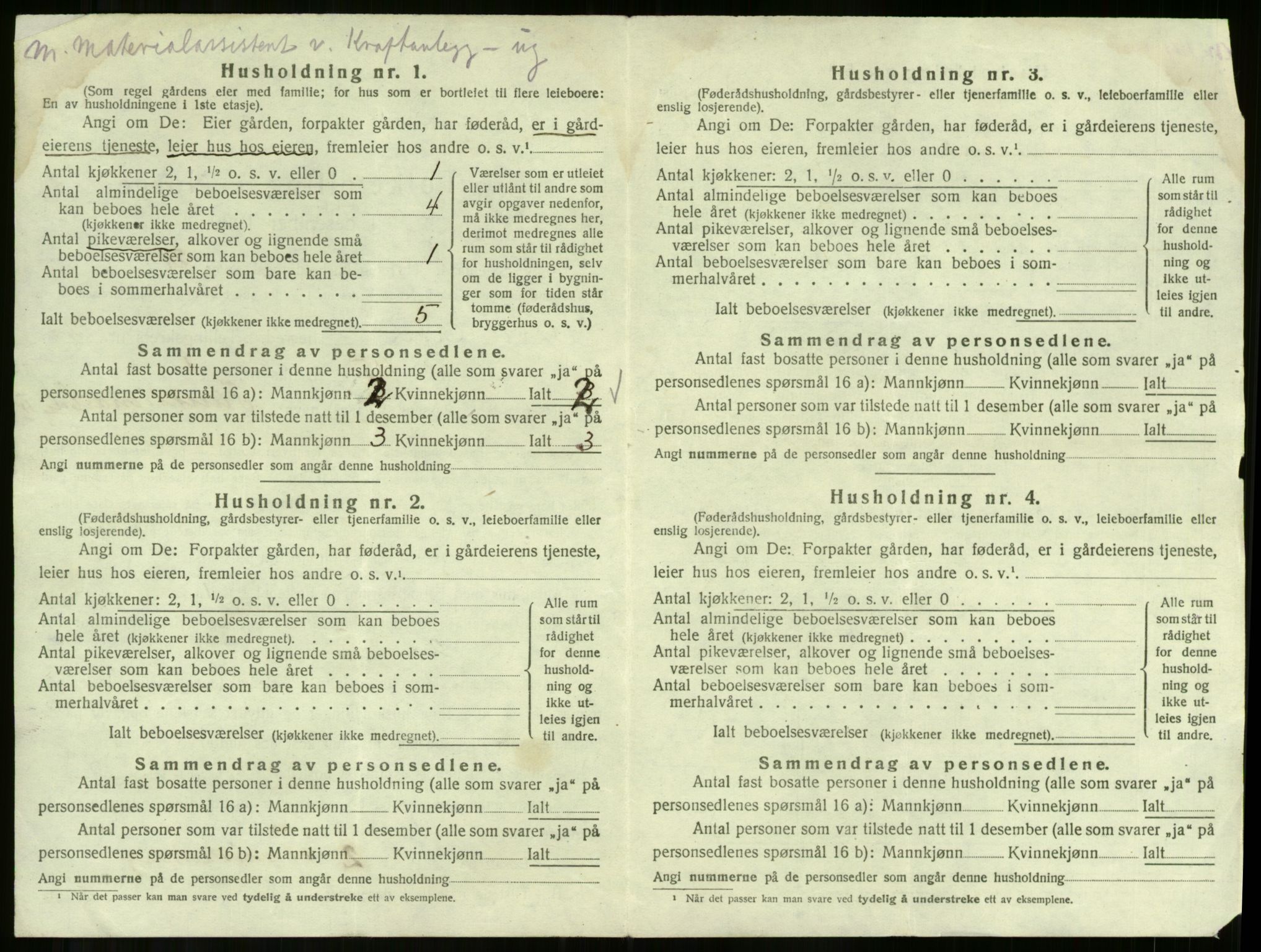 SAKO, 1920 census for Øvre Eiker, 1920, p. 3365