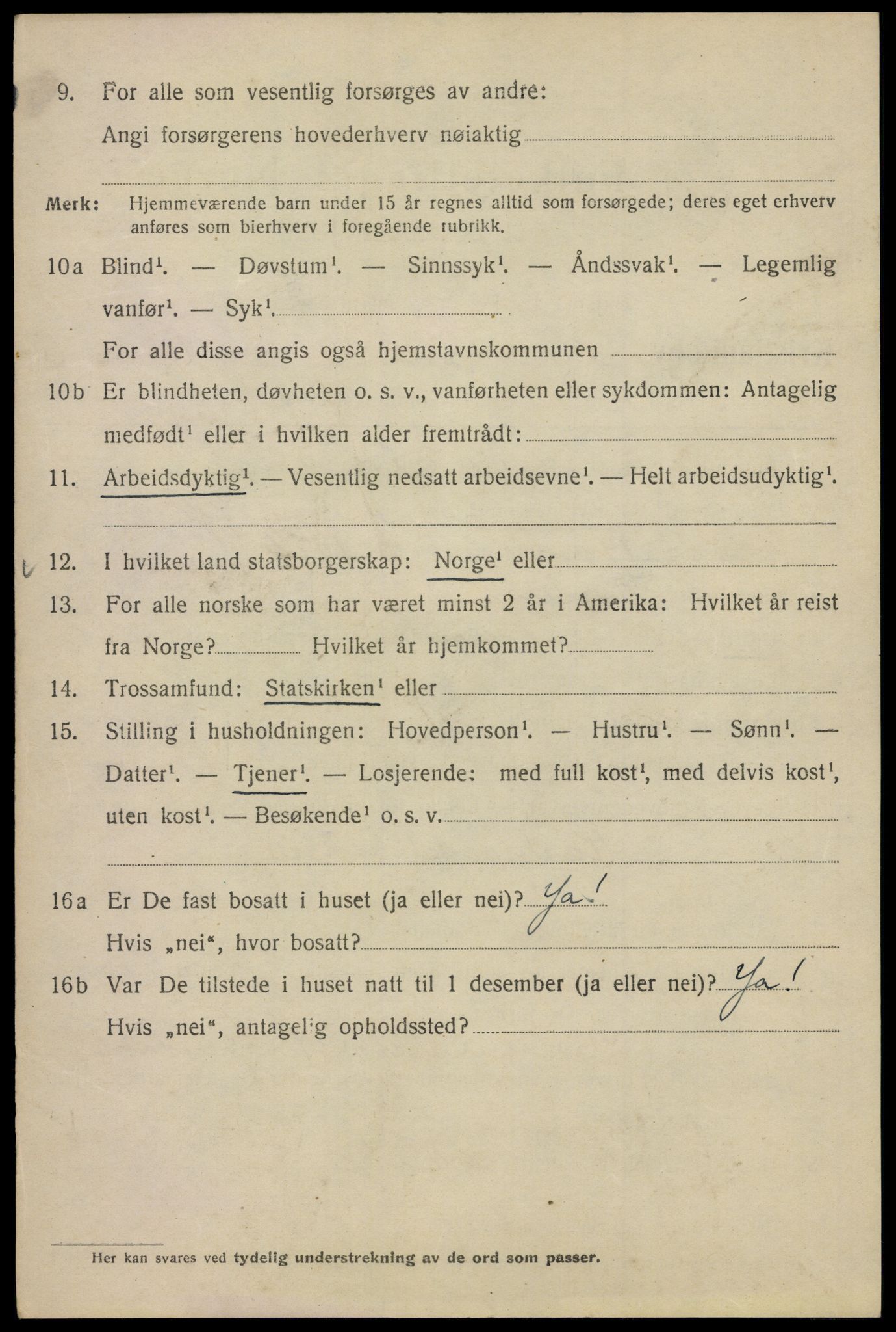 SAO, 1920 census for Kristiania, 1920, p. 176864