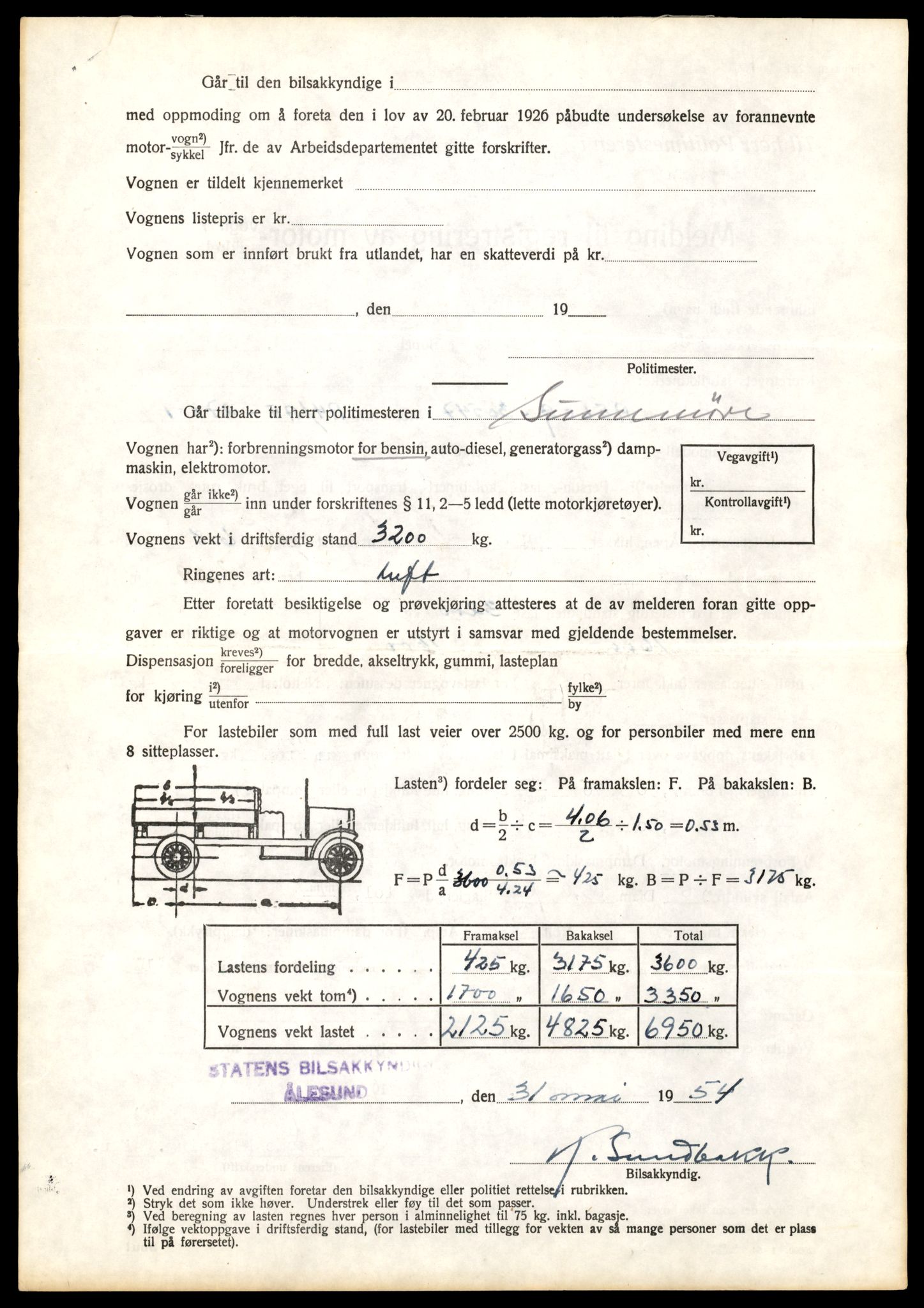 Møre og Romsdal vegkontor - Ålesund trafikkstasjon, AV/SAT-A-4099/F/Fe/L0036: Registreringskort for kjøretøy T 12831 - T 13030, 1927-1998, p. 26