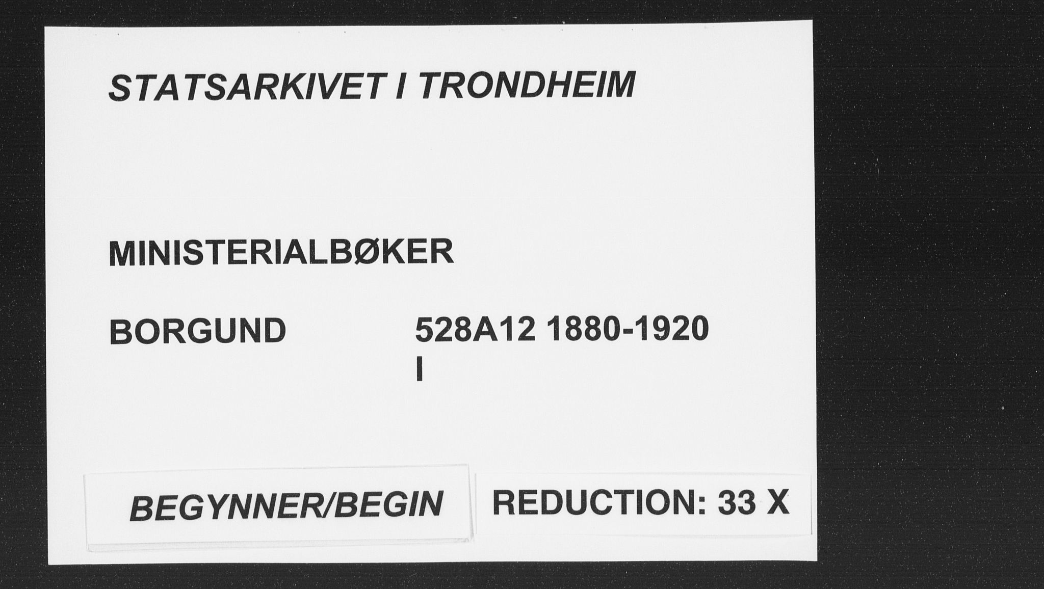 Ministerialprotokoller, klokkerbøker og fødselsregistre - Møre og Romsdal, SAT/A-1454/528/L0401: Parish register (official) no. 528A12I, 1880-1920