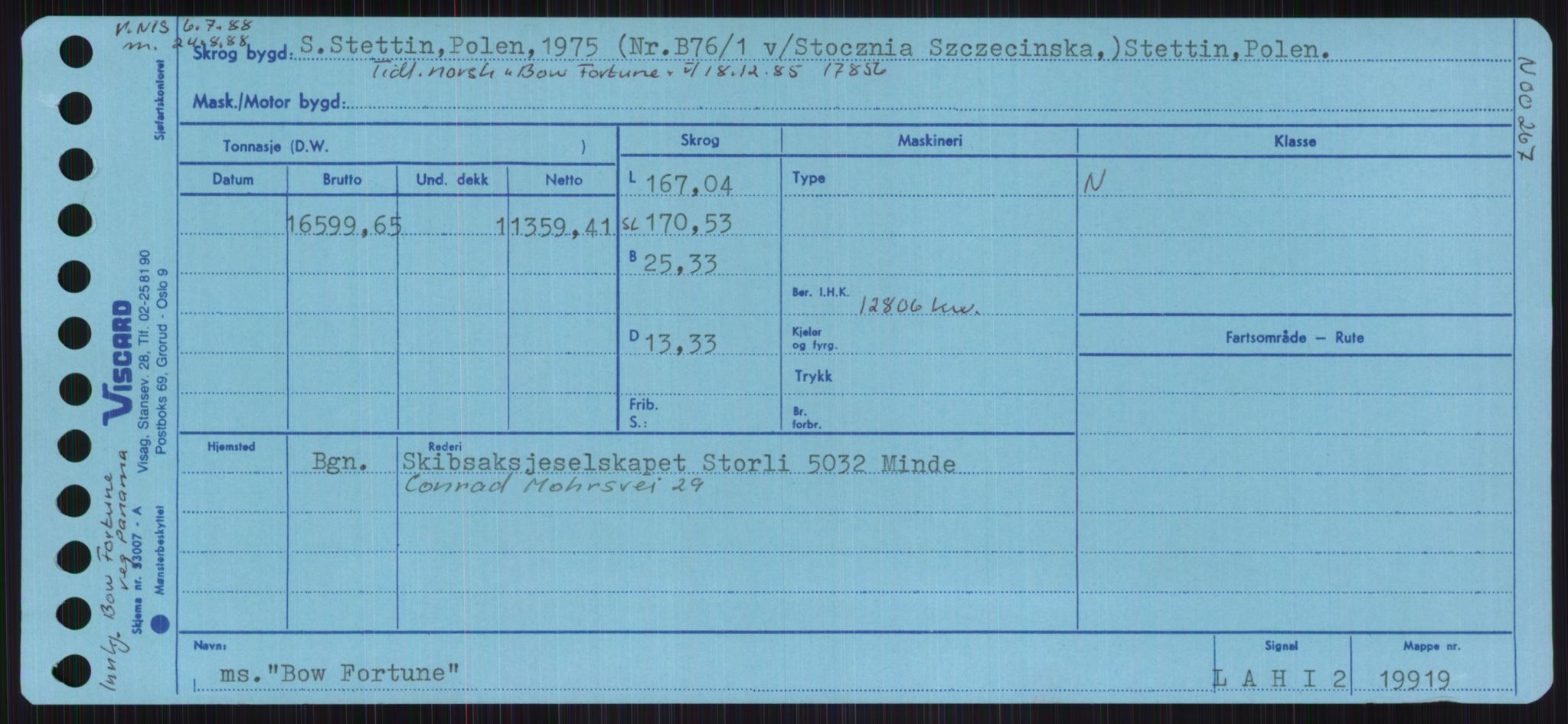 Sjøfartsdirektoratet med forløpere, Skipsmålingen, RA/S-1627/H/Ha/L0001/0002: Fartøy, A-Eig / Fartøy Bjør-Eig, p. 175