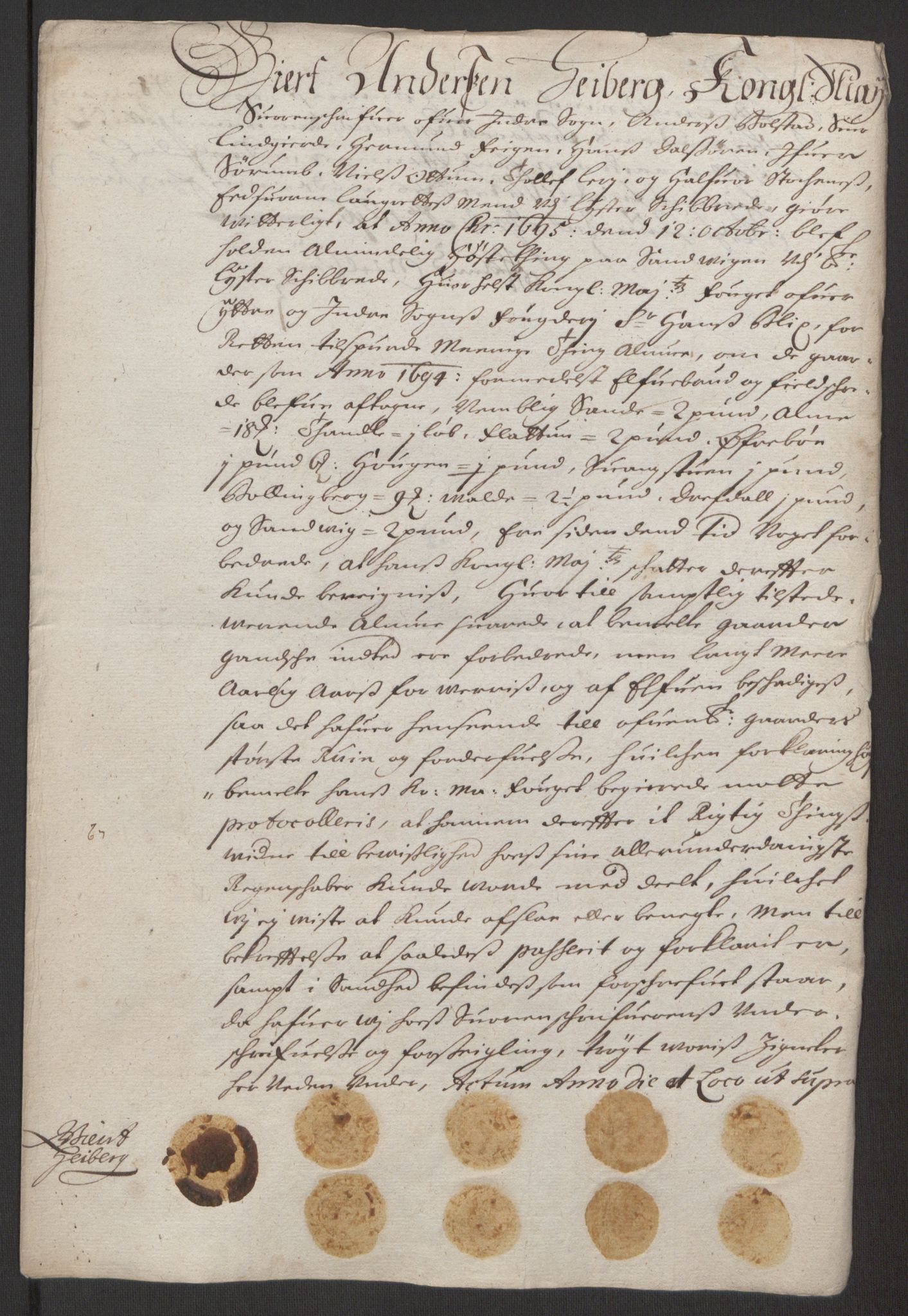 Rentekammeret inntil 1814, Reviderte regnskaper, Fogderegnskap, AV/RA-EA-4092/R52/L3308: Fogderegnskap Sogn, 1695, p. 342