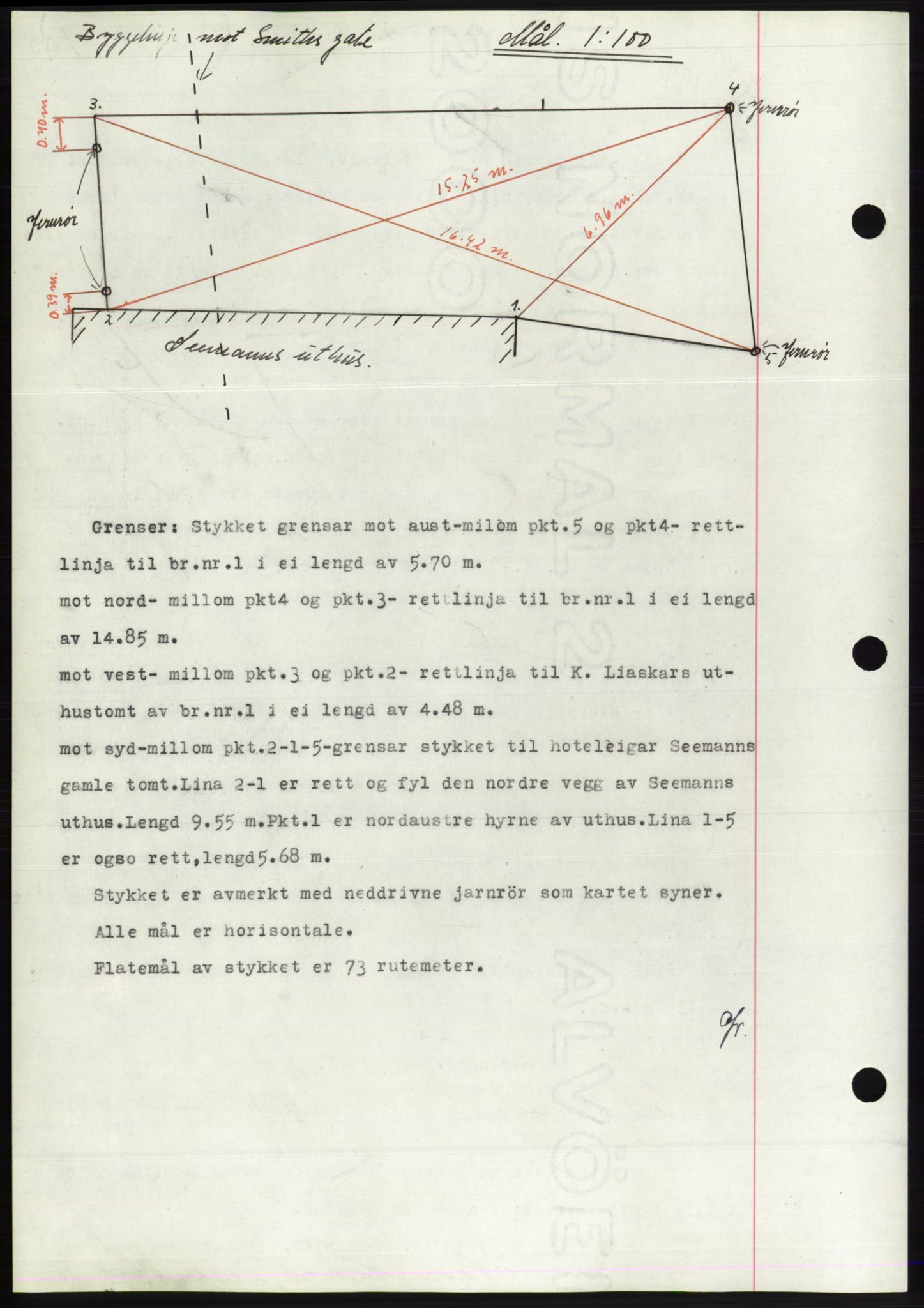 Søre Sunnmøre sorenskriveri, AV/SAT-A-4122/1/2/2C/L0071: Mortgage book no. 65, 1941-1941, Diary no: : 323/1941