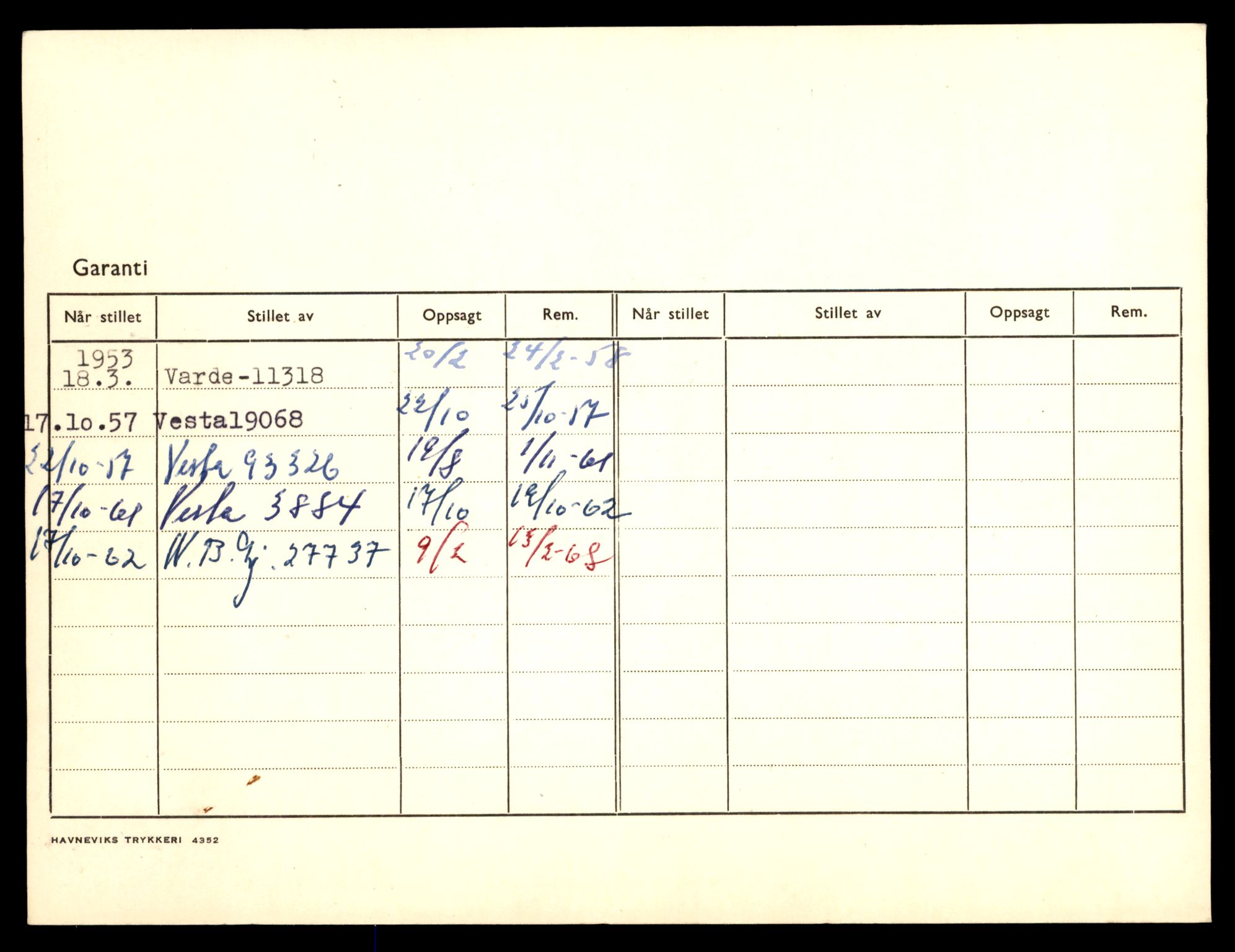 Møre og Romsdal vegkontor - Ålesund trafikkstasjon, SAT/A-4099/F/Fe/L0004: Registreringskort for kjøretøy T 341 - T 442, 1927-1998, p. 588