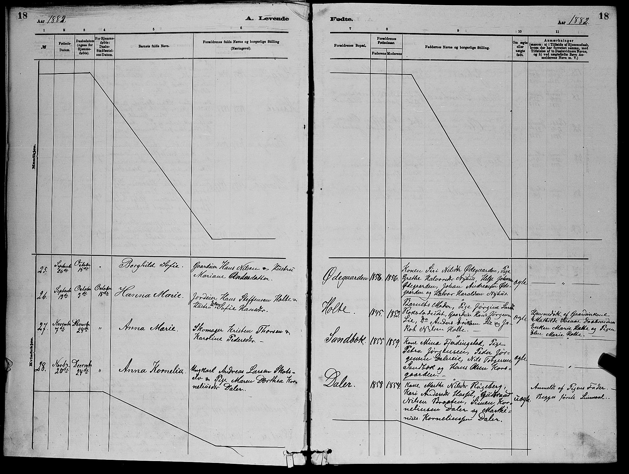 Eiker kirkebøker, AV/SAKO-A-4/G/Gb/L0003: Parish register (copy) no. II 3, 1880-1893, p. 18