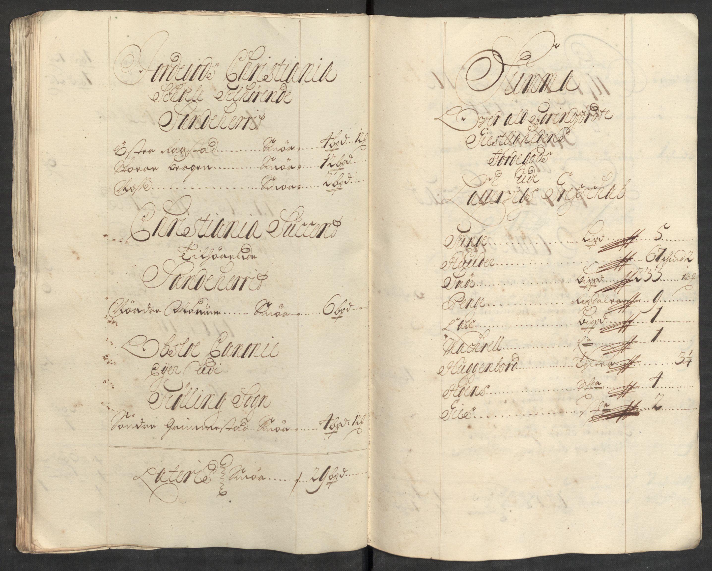 Rentekammeret inntil 1814, Reviderte regnskaper, Fogderegnskap, AV/RA-EA-4092/R33/L1976: Fogderegnskap Larvik grevskap, 1698-1701, p. 263