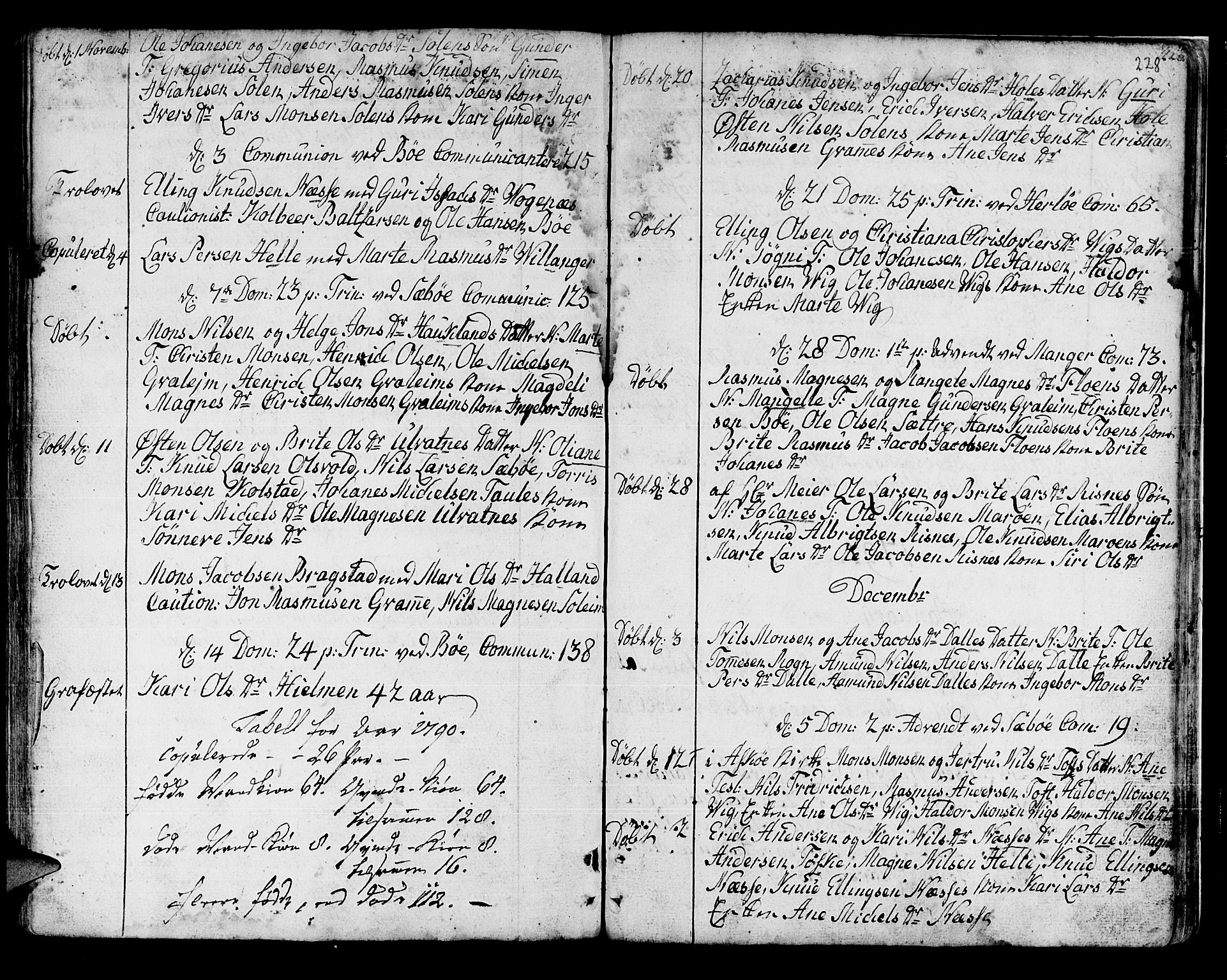 Manger sokneprestembete, AV/SAB-A-76801/H/Haa: Parish register (official) no. A 1, 1759-1791, p. 228