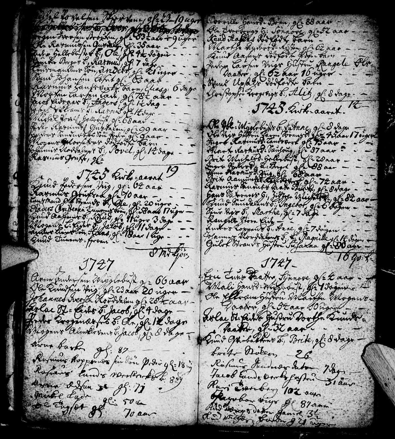 Ministerialprotokoller, klokkerbøker og fødselsregistre - Møre og Romsdal, SAT/A-1454/501/L0001: Parish register (official) no. 501A01, 1742-1760