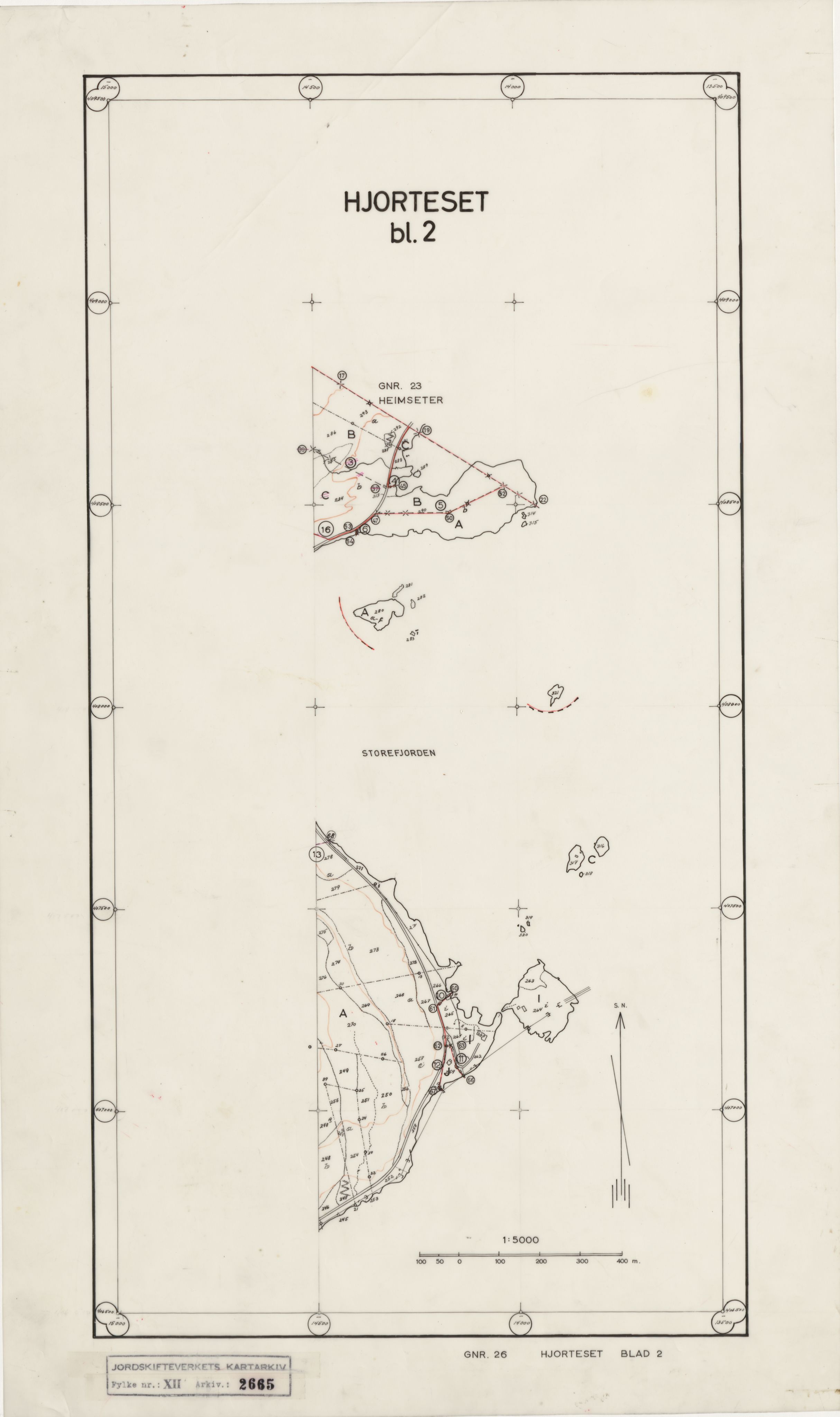 Jordskifteverkets kartarkiv, RA/S-3929/T, 1859-1988, p. 3274