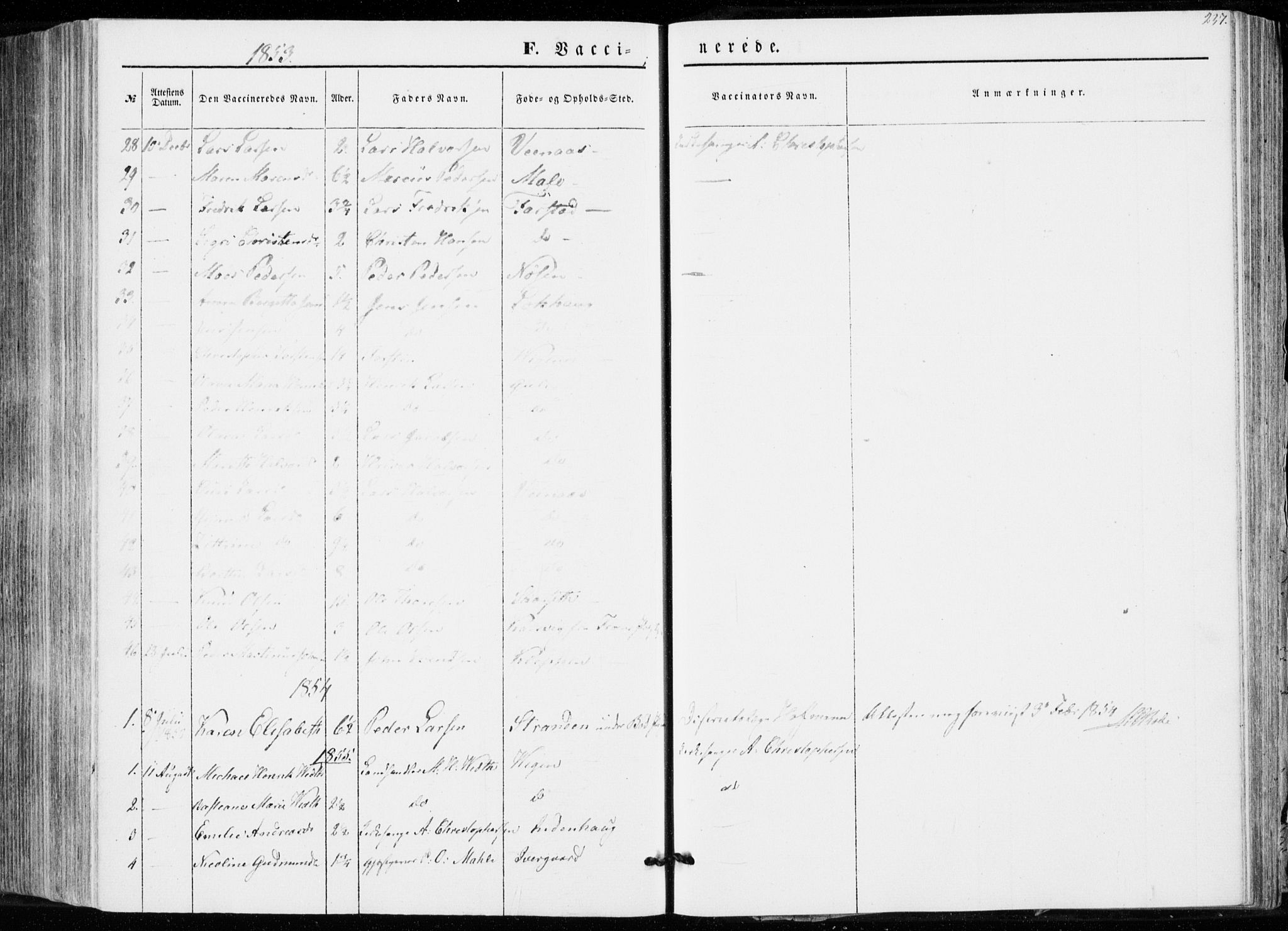 Ministerialprotokoller, klokkerbøker og fødselsregistre - Møre og Romsdal, AV/SAT-A-1454/566/L0767: Parish register (official) no. 566A06, 1852-1868, p. 237