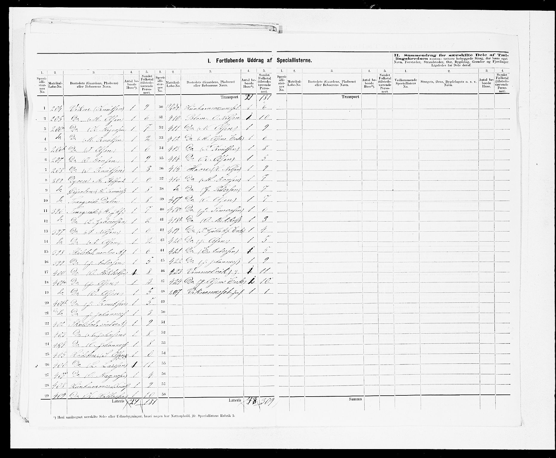 SAB, 1875 census for 1250P Haus, 1875, p. 23