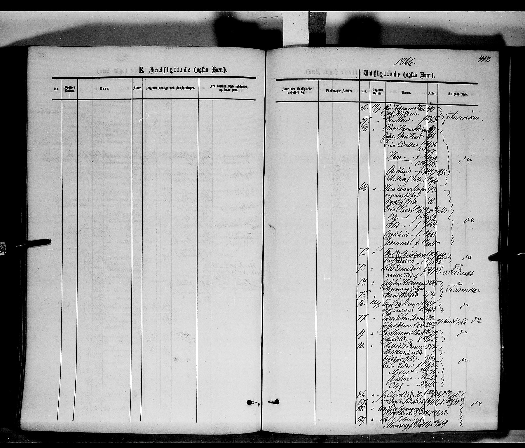 Ringsaker prestekontor, SAH/PREST-014/K/Ka/L0010: Parish register (official) no. 10, 1861-1869, p. 412