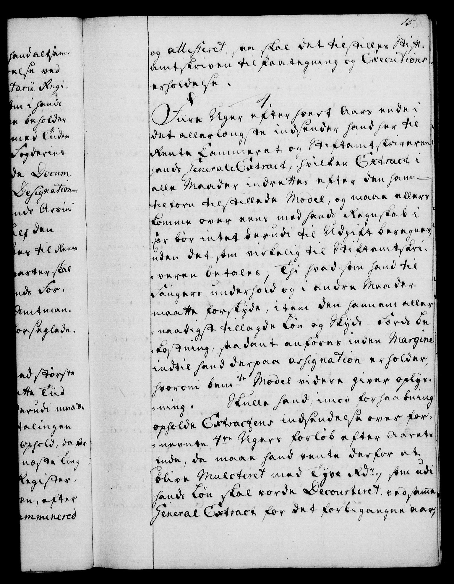 Rentekammeret, Kammerkanselliet, RA/EA-3111/G/Gg/Ggi/L0003: Norsk instruksjonsprotokoll med register (merket RK 53.36), 1751-1775, p. 15