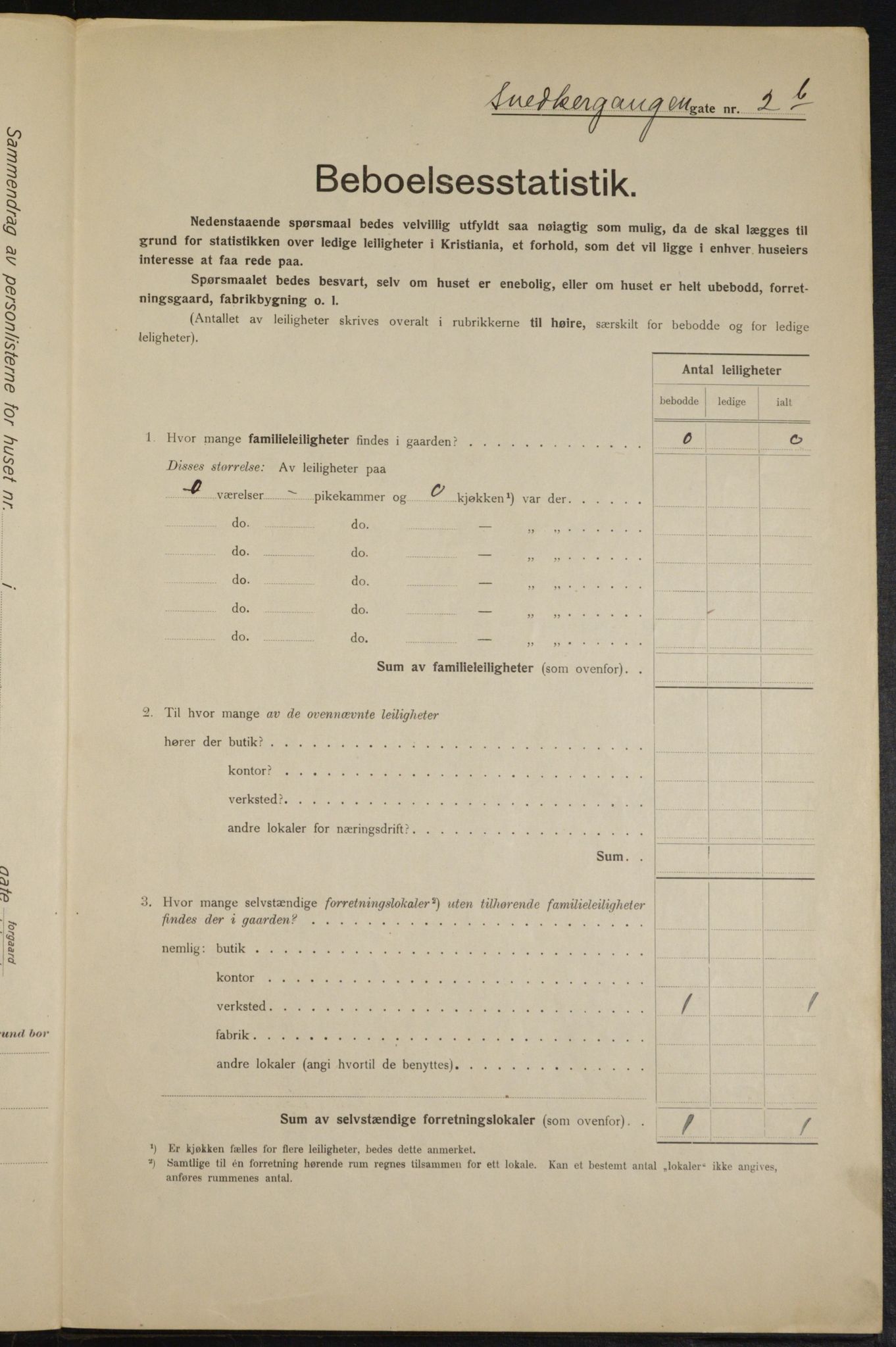 OBA, Municipal Census 1915 for Kristiania, 1915, p. 97837