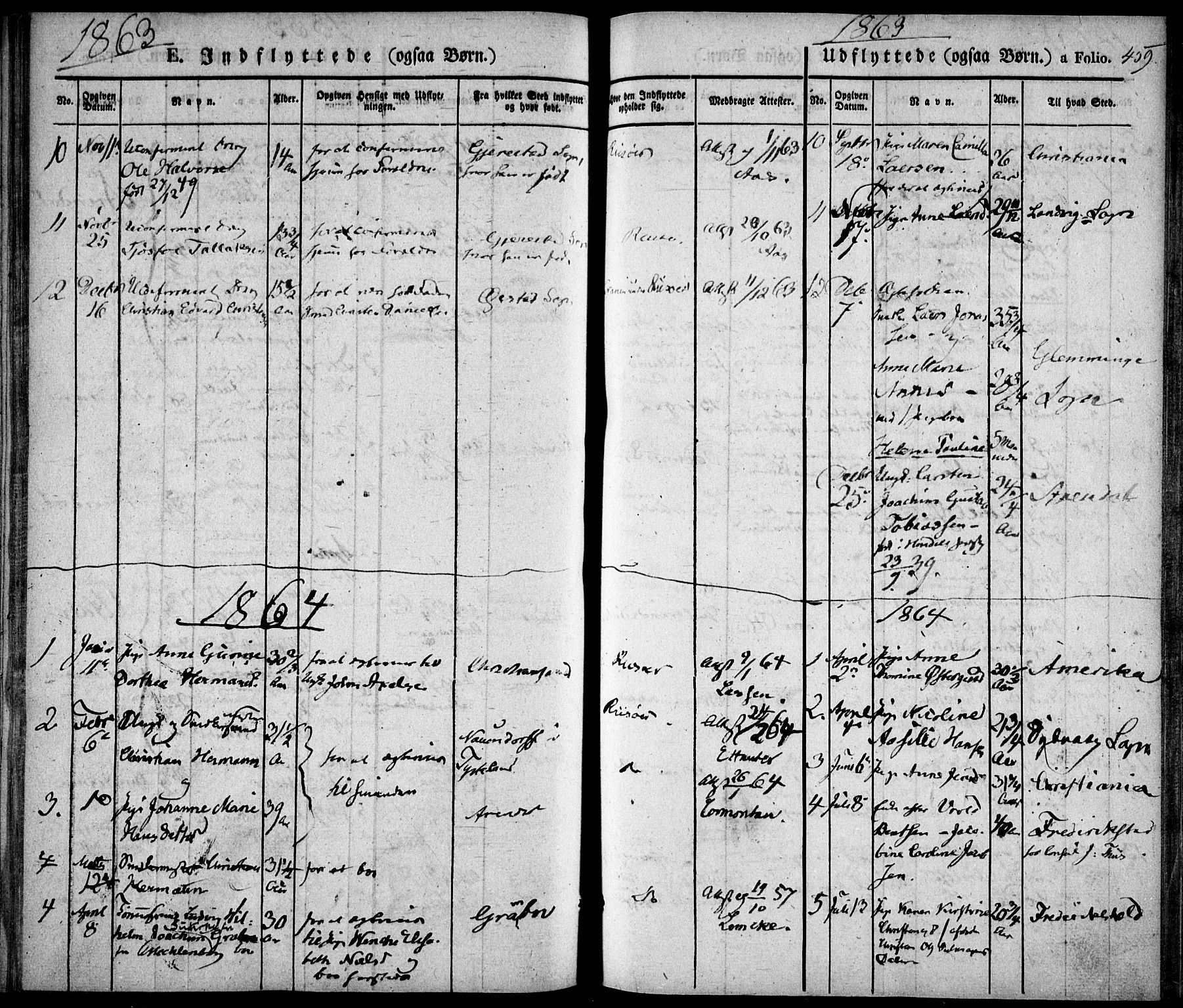 Risør sokneprestkontor, AV/SAK-1111-0035/F/Fa/L0003: Parish register (official) no. A 3, 1838-1864, p. 459