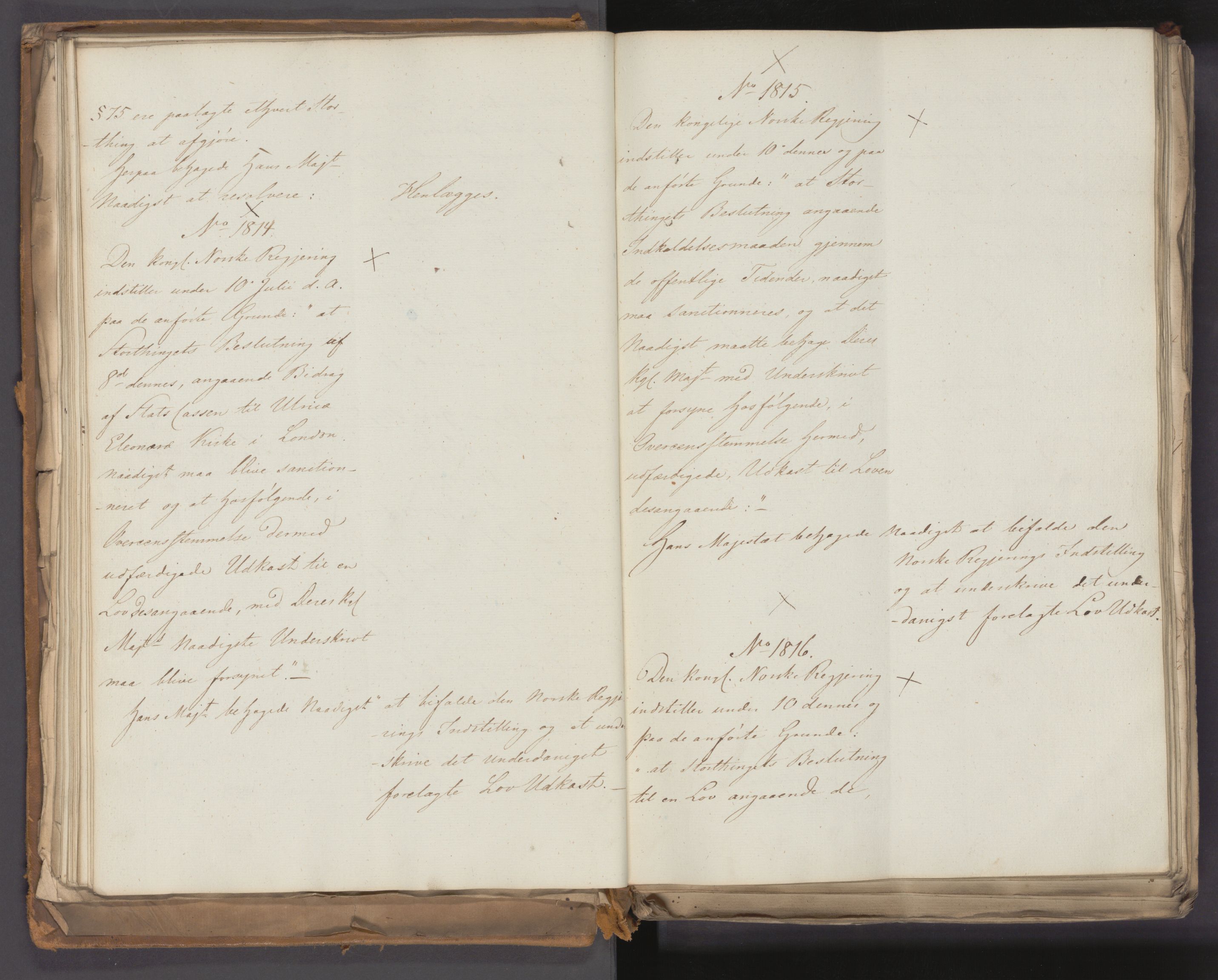 Statsrådssekretariatet, AV/RA-S-1001/A/Ab/L0019: Kgl. res. nr. 1753-2274, 2. halvår, 1824