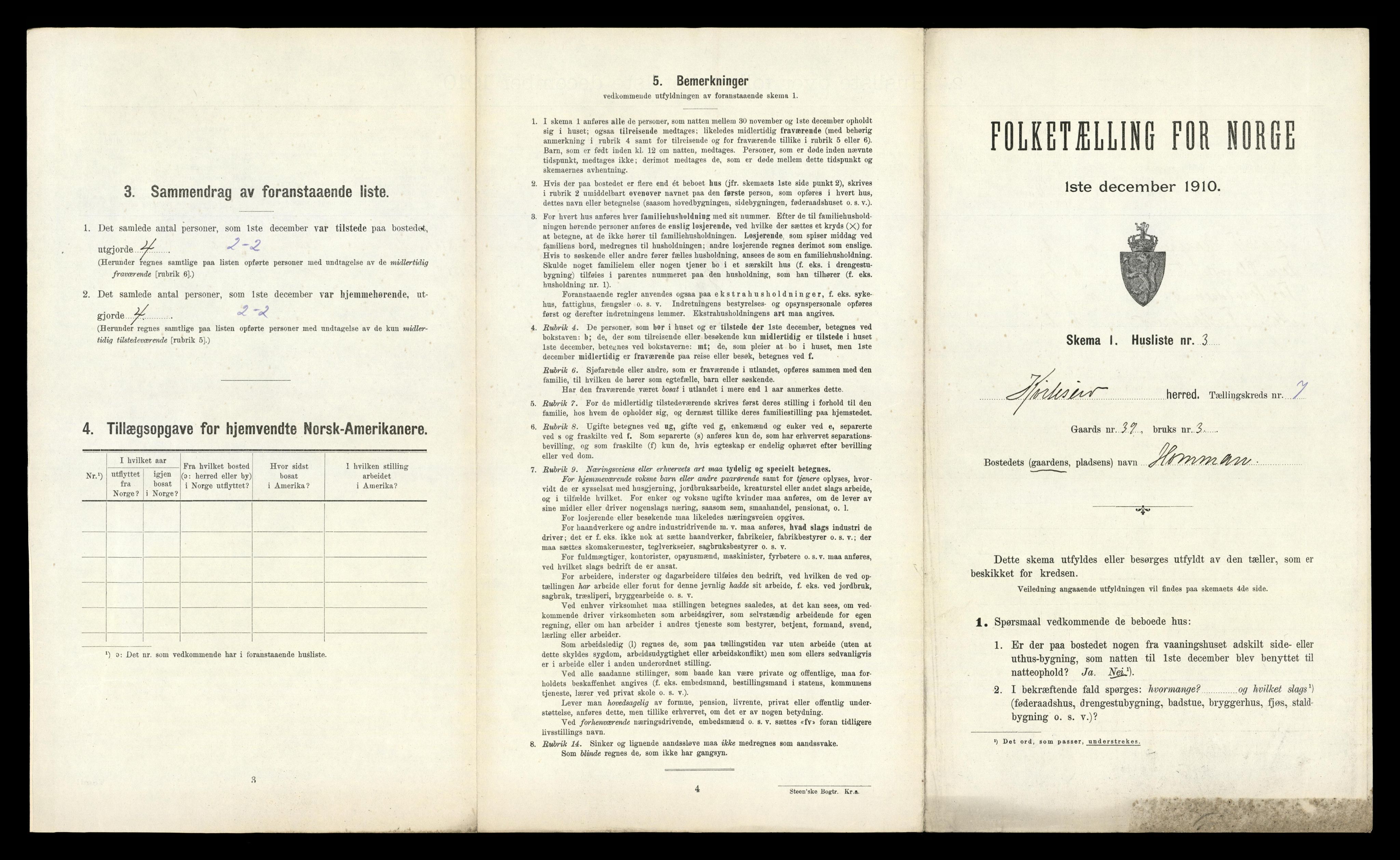 RA, 1910 census for Kviteseid, 1910, p. 644