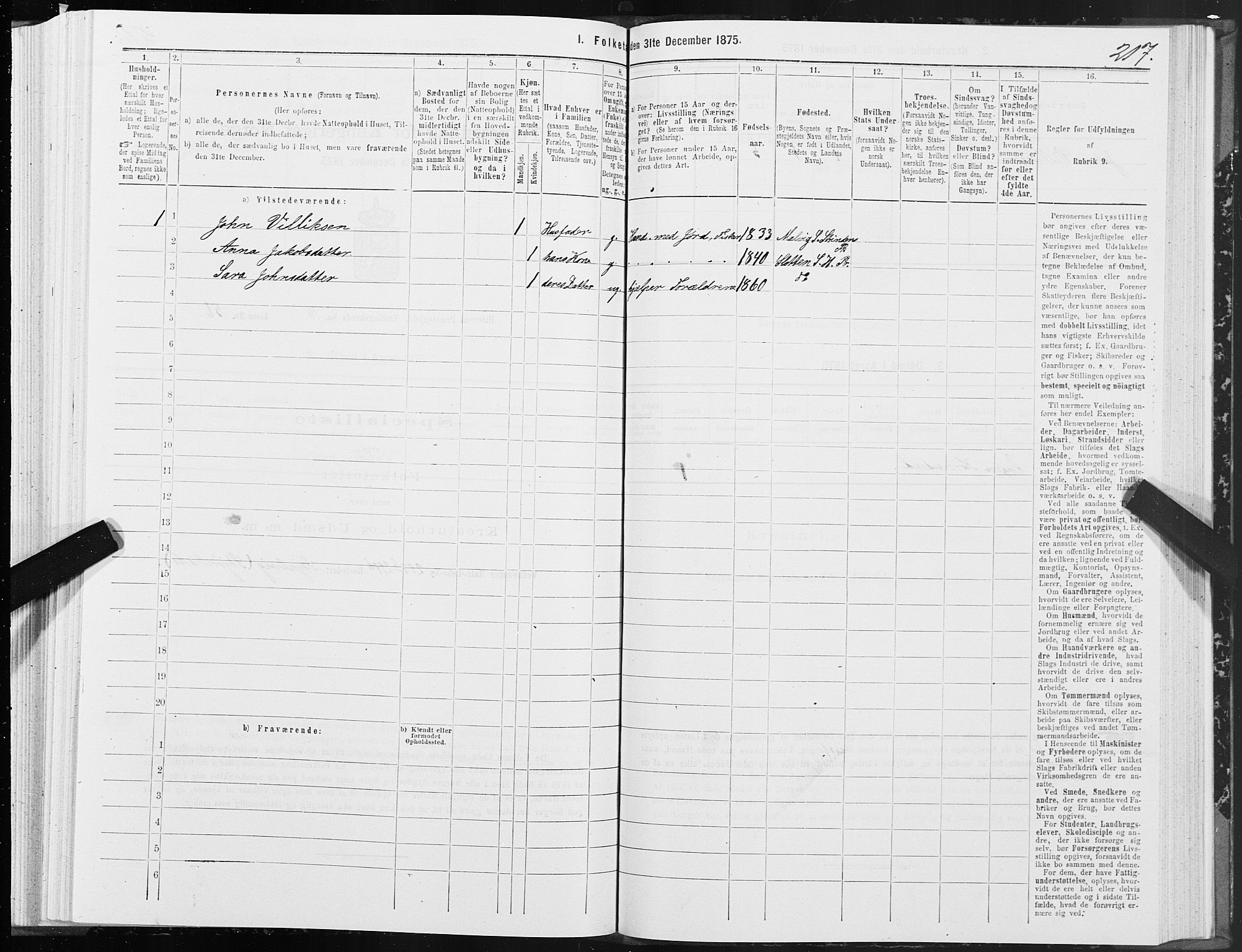 SAT, 1875 census for 1617P Hitra, 1875, p. 8217