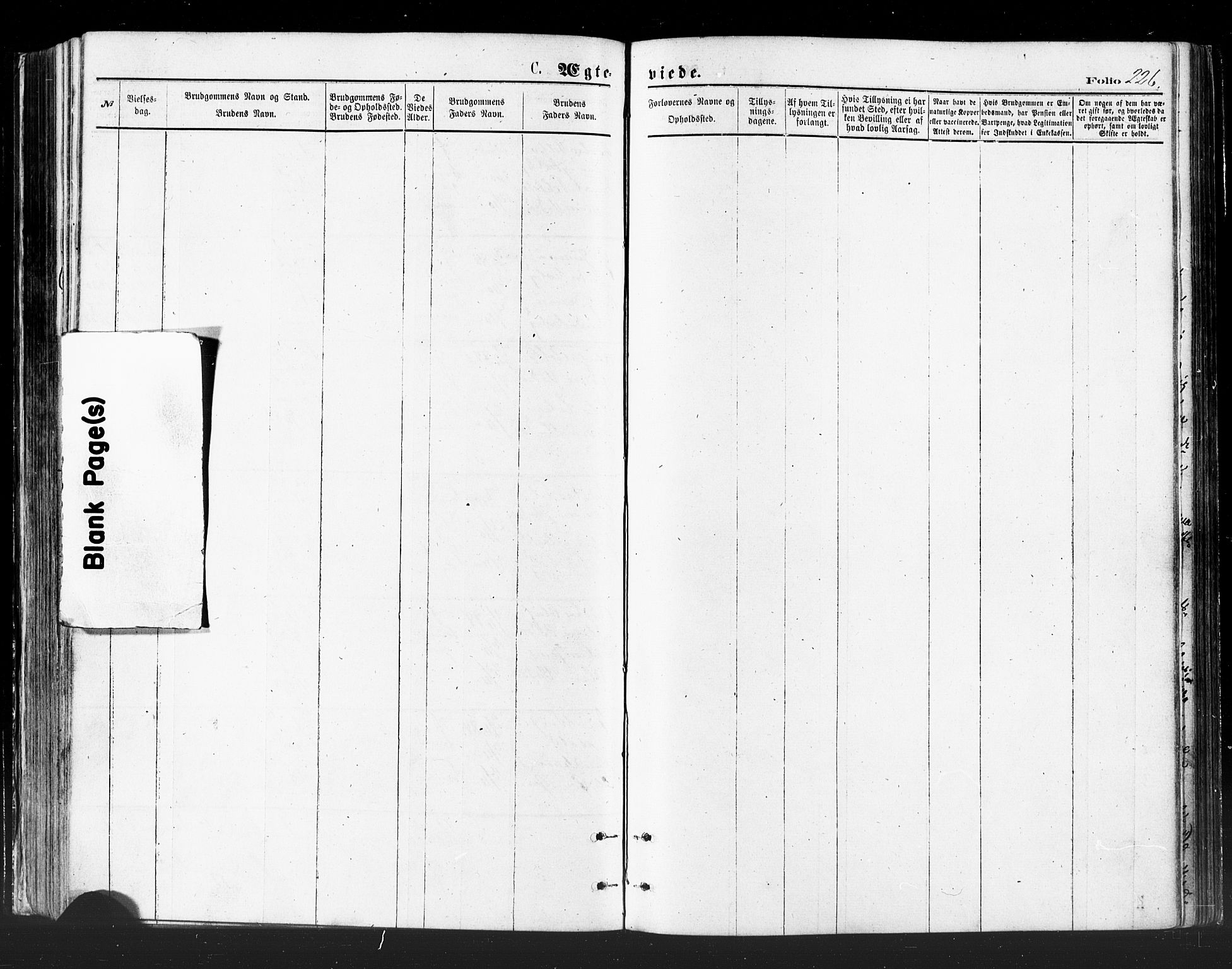 Vadsø sokneprestkontor, AV/SATØ-S-1325/H/Ha/L0005kirke: Parish register (official) no. 5, 1873-1884, p. 226