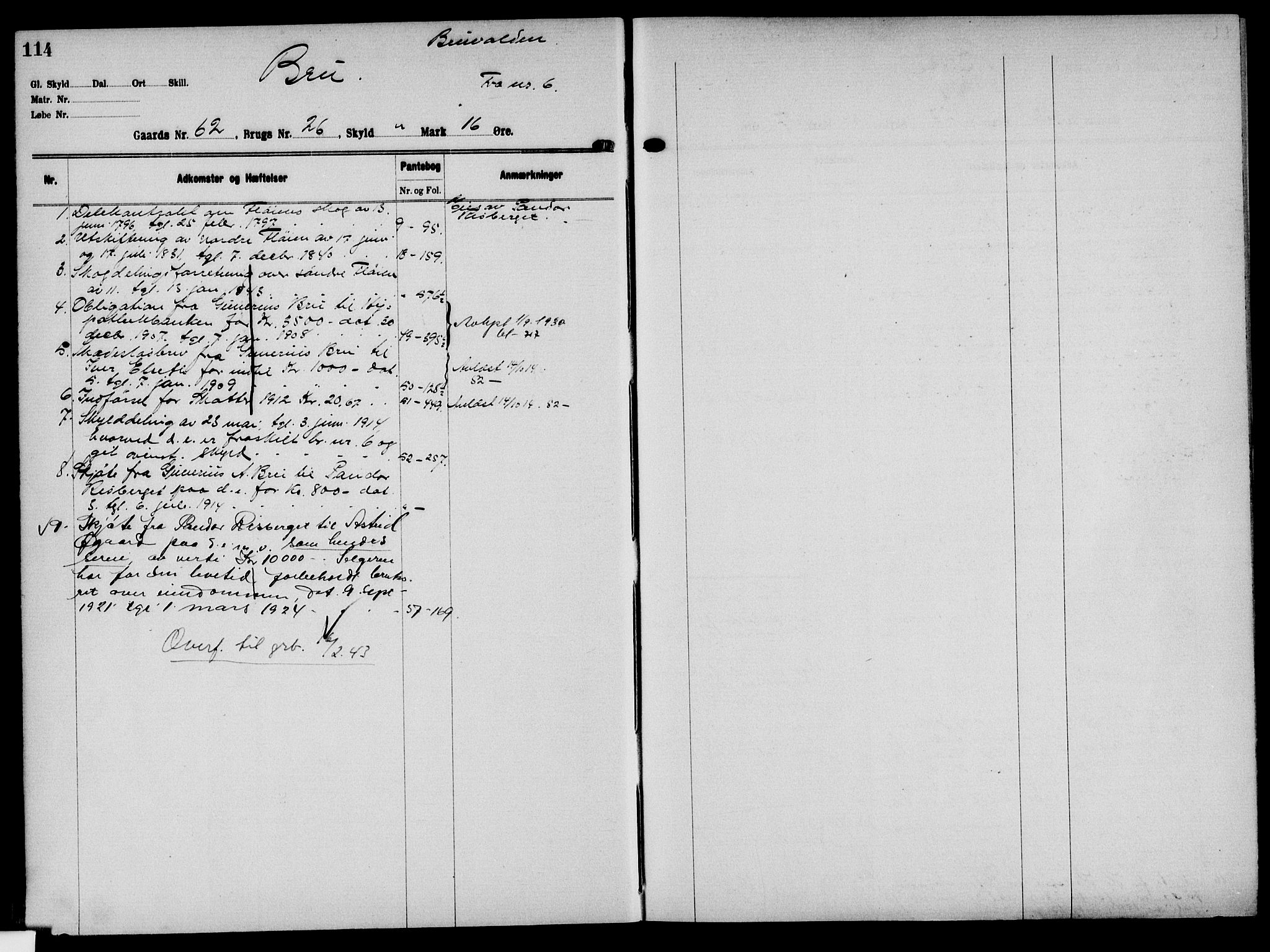 Solør tingrett, AV/SAH-TING-008/H/Ha/Hak/L0005: Mortgage register no. V, 1900-1935, p. 114