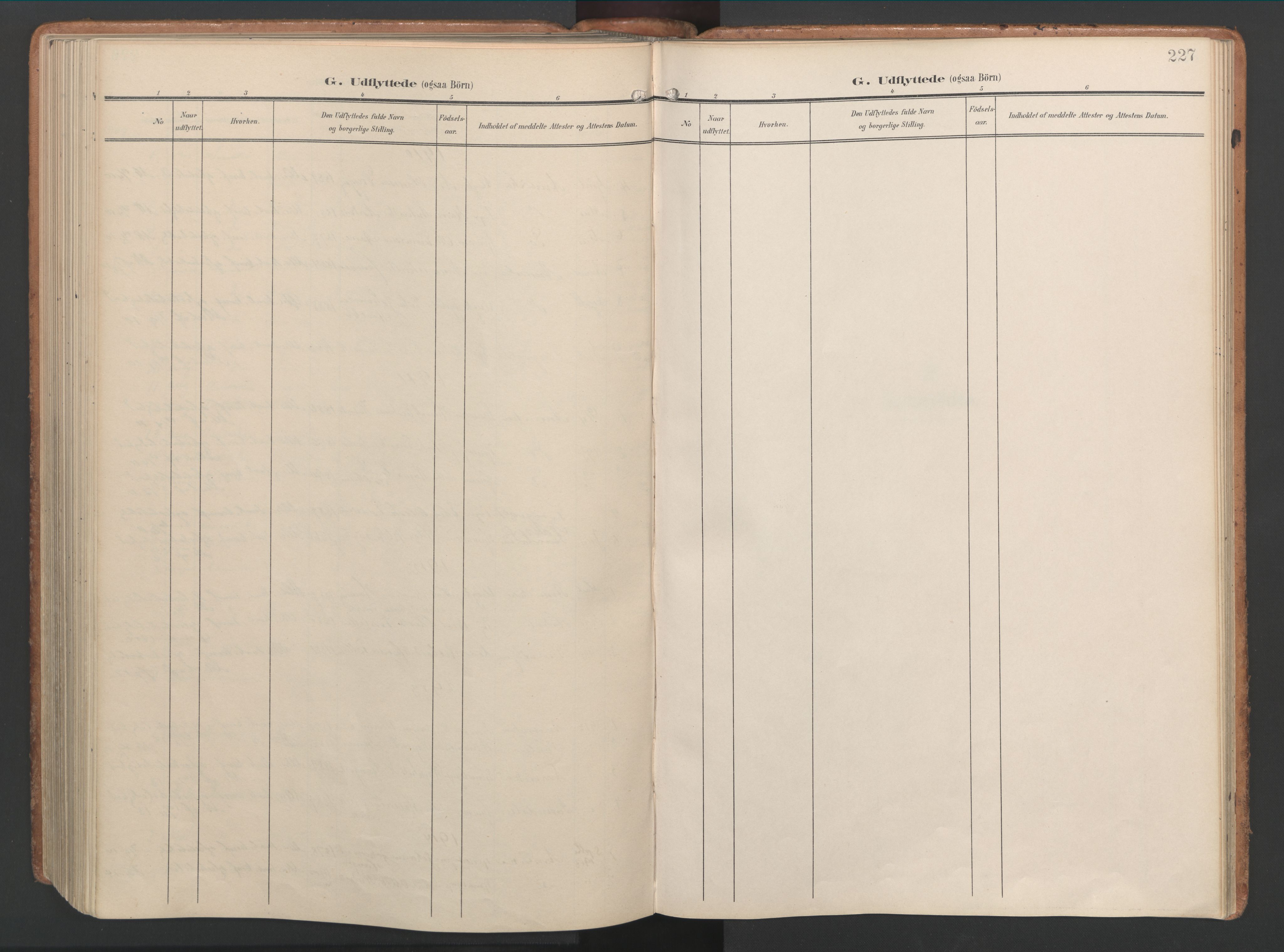 Ministerialprotokoller, klokkerbøker og fødselsregistre - Møre og Romsdal, SAT/A-1454/592/L1030: Parish register (official) no. 592A08, 1901-1925, p. 227